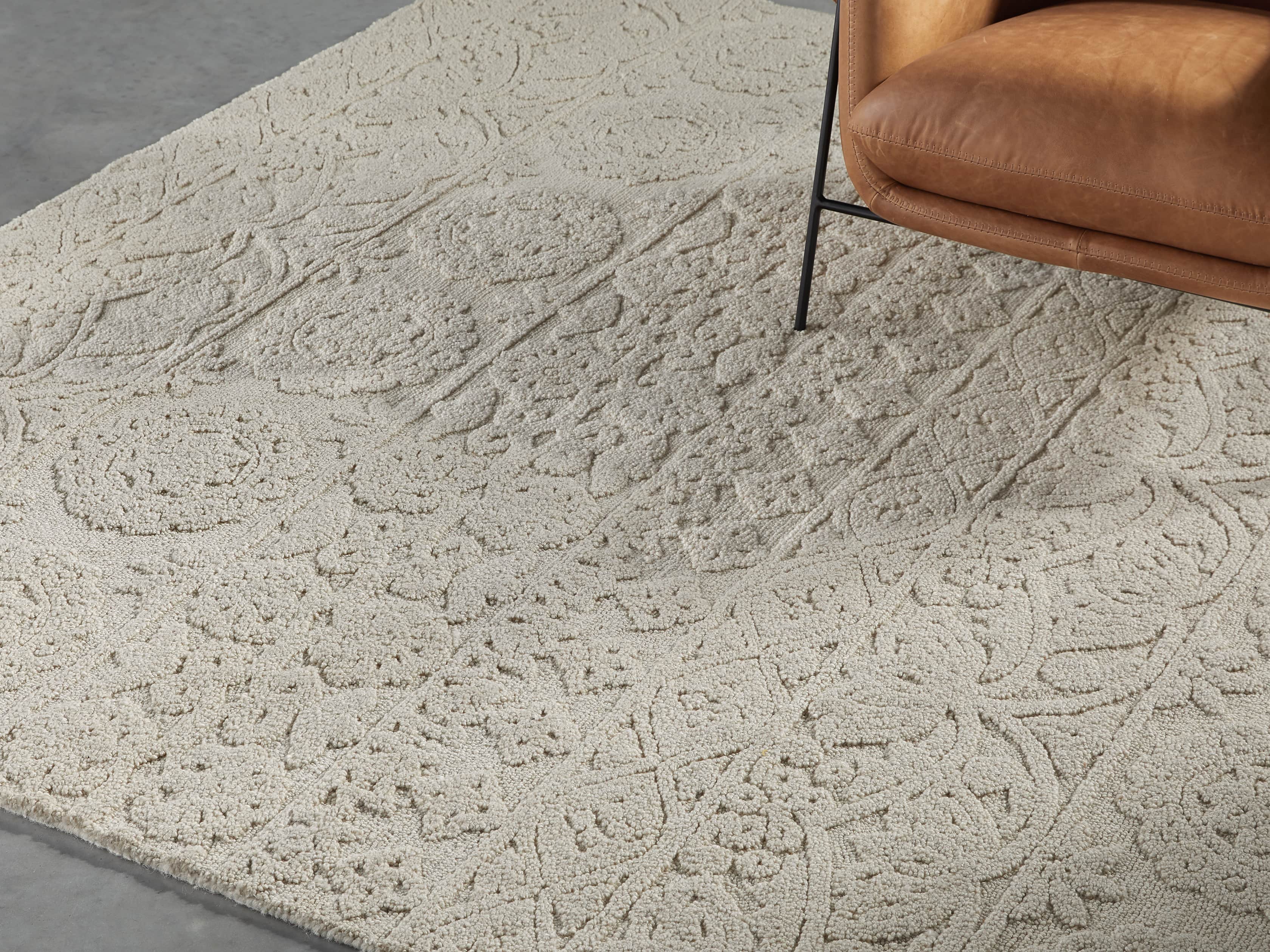 View the Lilia Handwoven Rug in Ivory