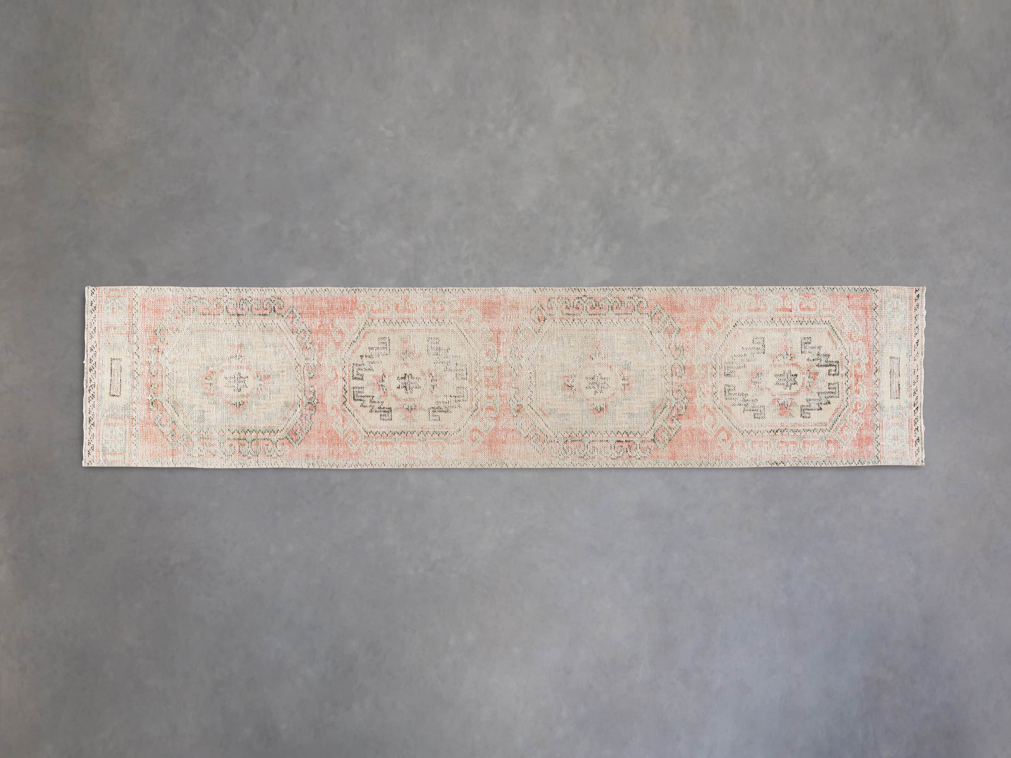 View the One of a Kind 2'9" x12'5" Vintage Turkish Anatolian Rug