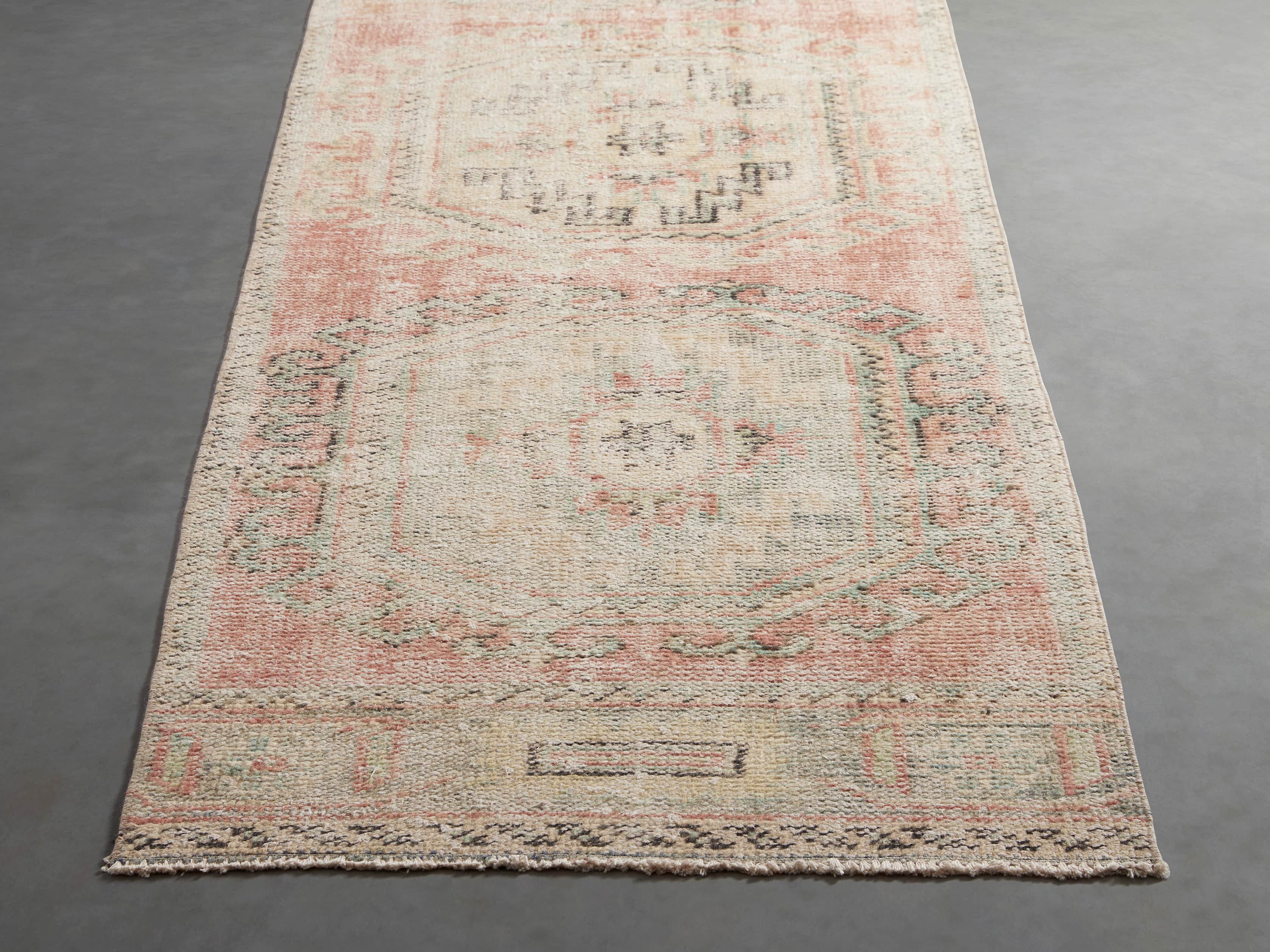 2' 9" X 12' 5" Vintage Turkish Anatolian Rug, slide 3 of 5