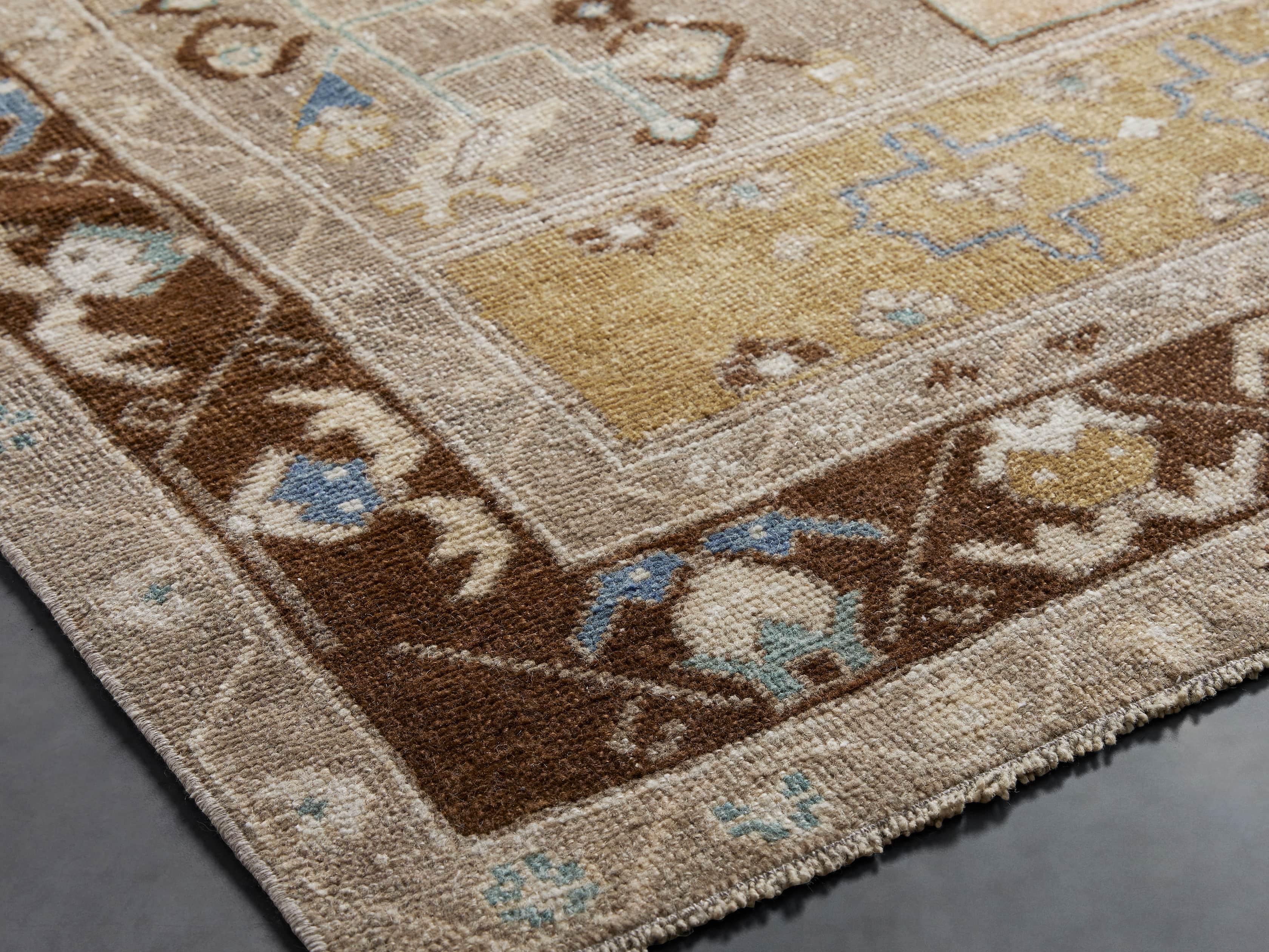 3' 8" X 8' 7" Vintage Turkish Anatolian Rug, slide 2 of 5