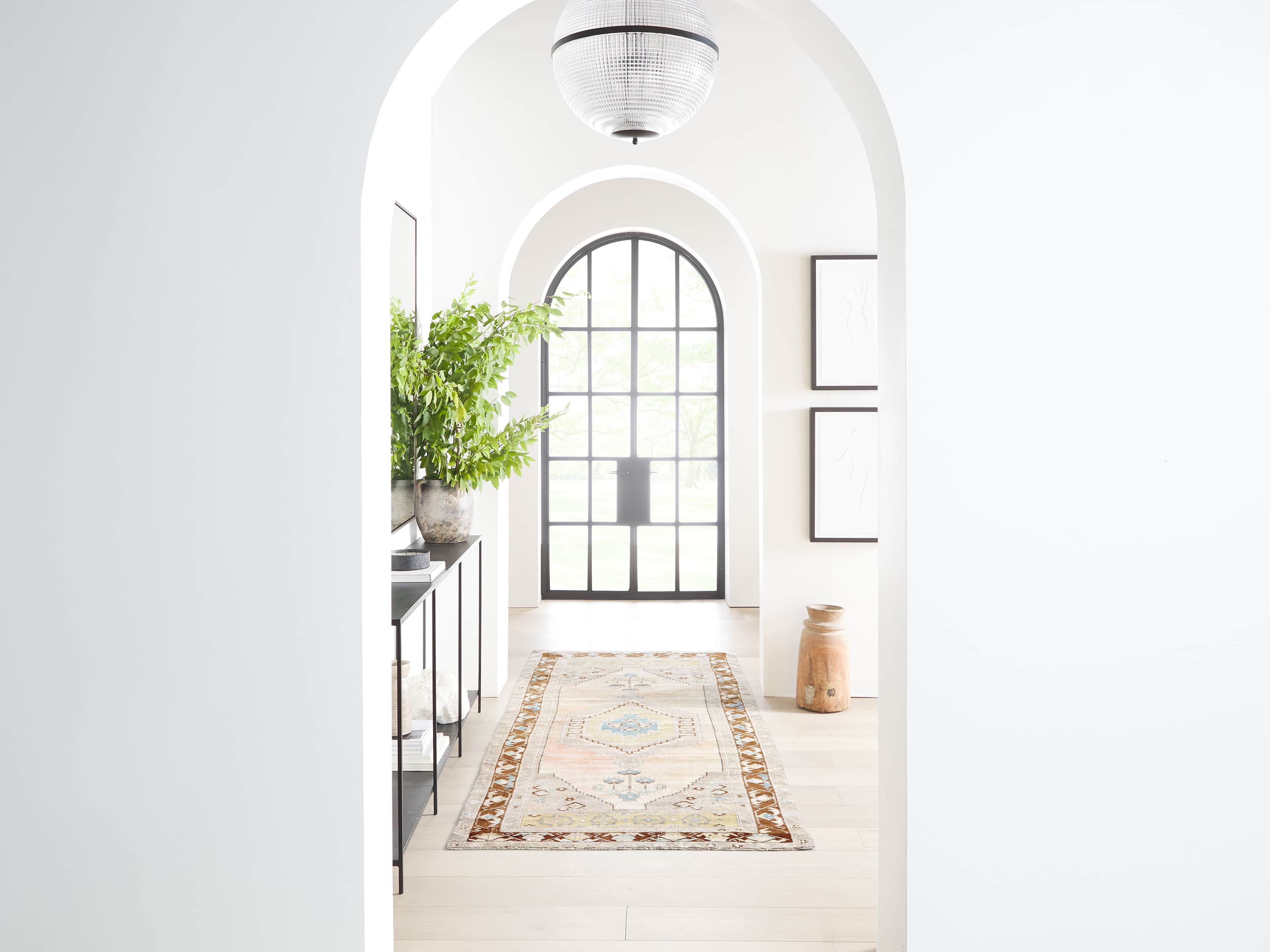 View the One of a Kind 3'8" x 8'7" Vintage Turkish Anatolian Rug