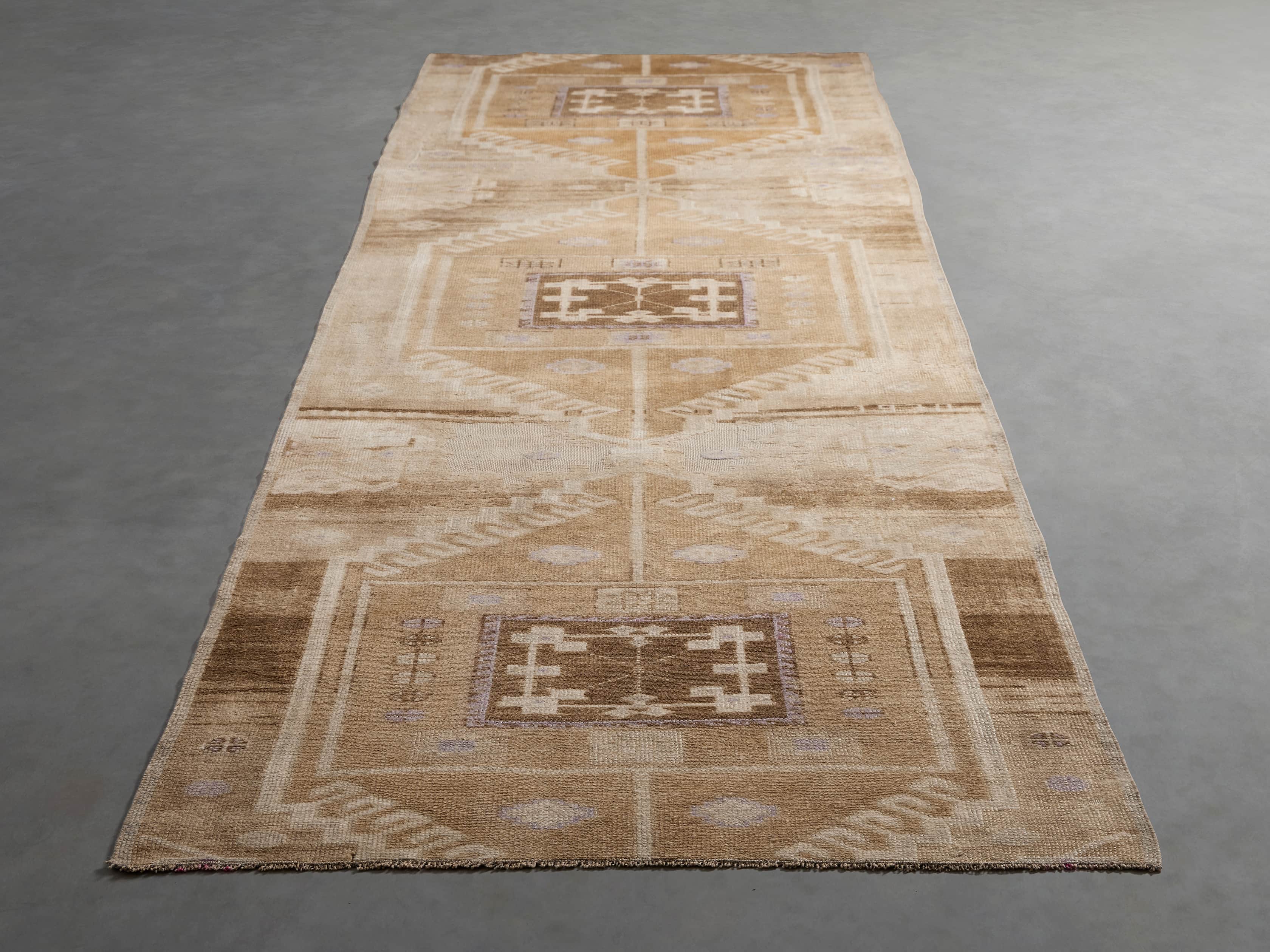 3' 5" X 10'11" Vintage Turkish Anatolian Rug, slide 3 of 5