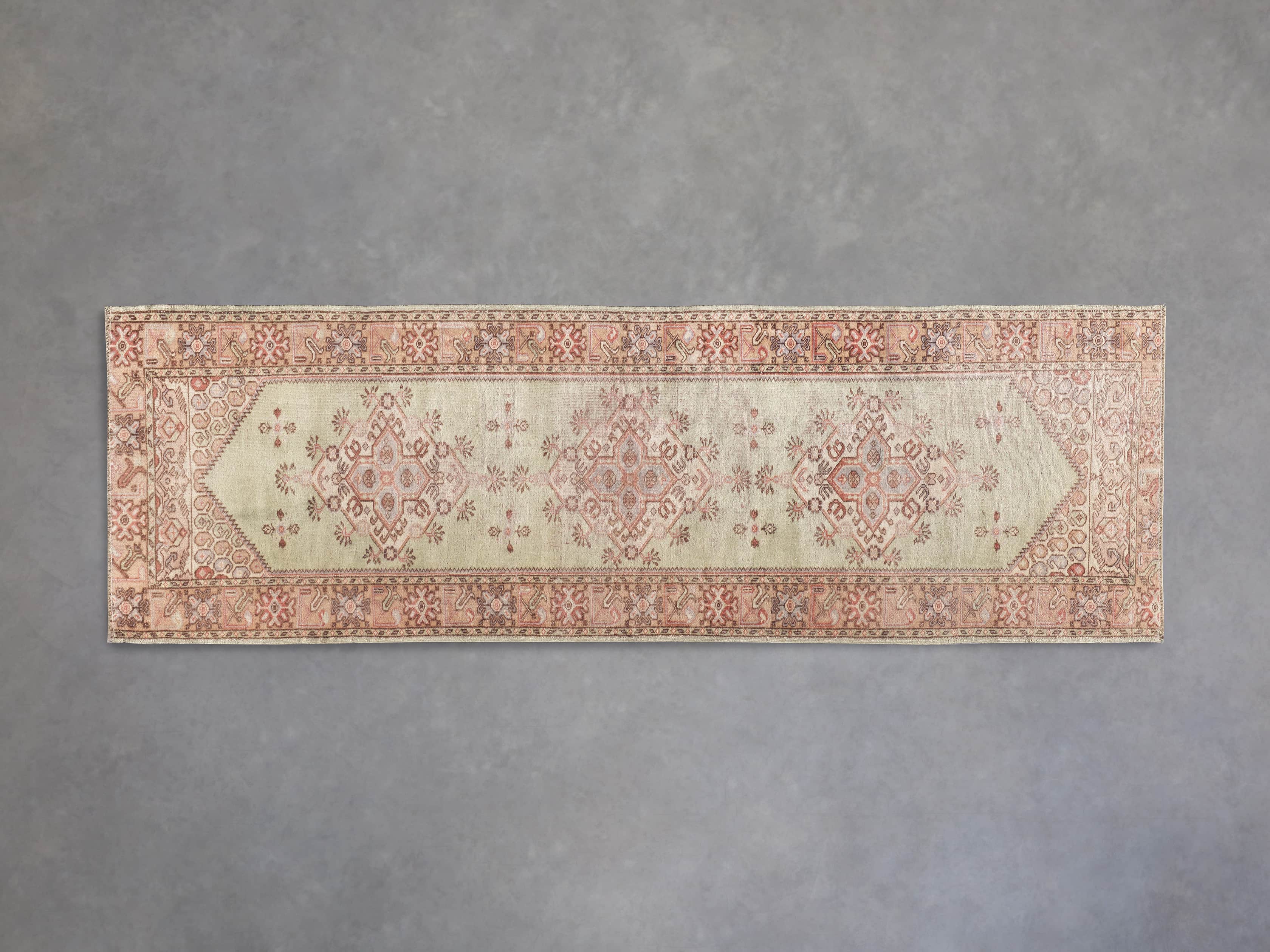 View the One of a Kind 2'6" x 8' Vintage Turkish Anatolian Rug