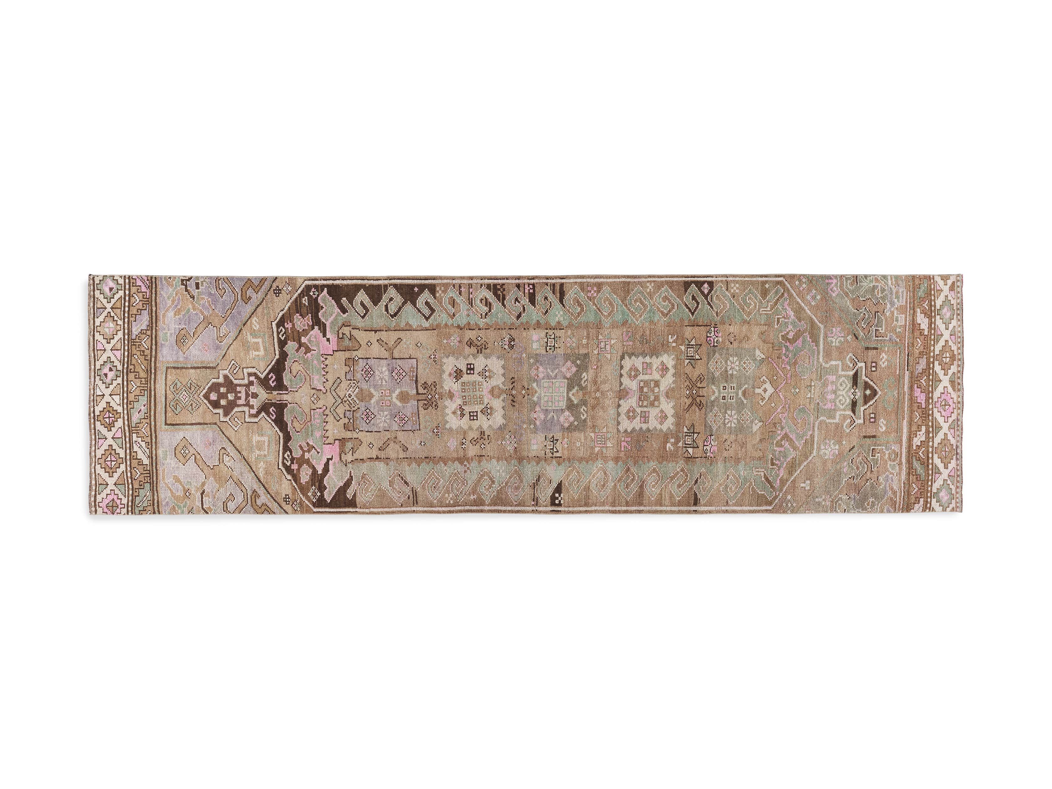 3' 3" X 12' Vintage Turkish Anatolian Rug, slide 5 of 5