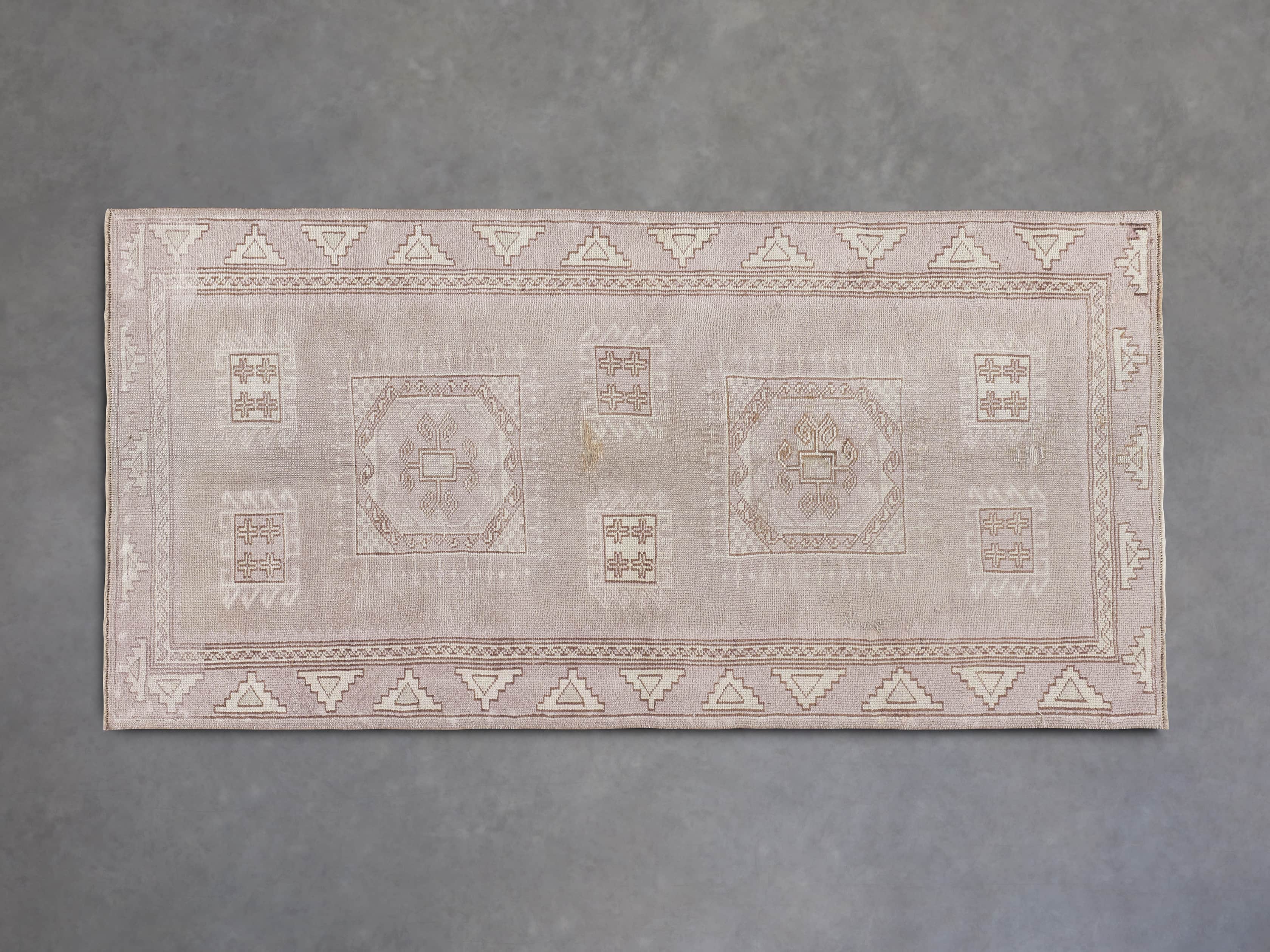 View the One of a Kind 2'11" x 9'6" Vintage Turkish Anatolian Rug