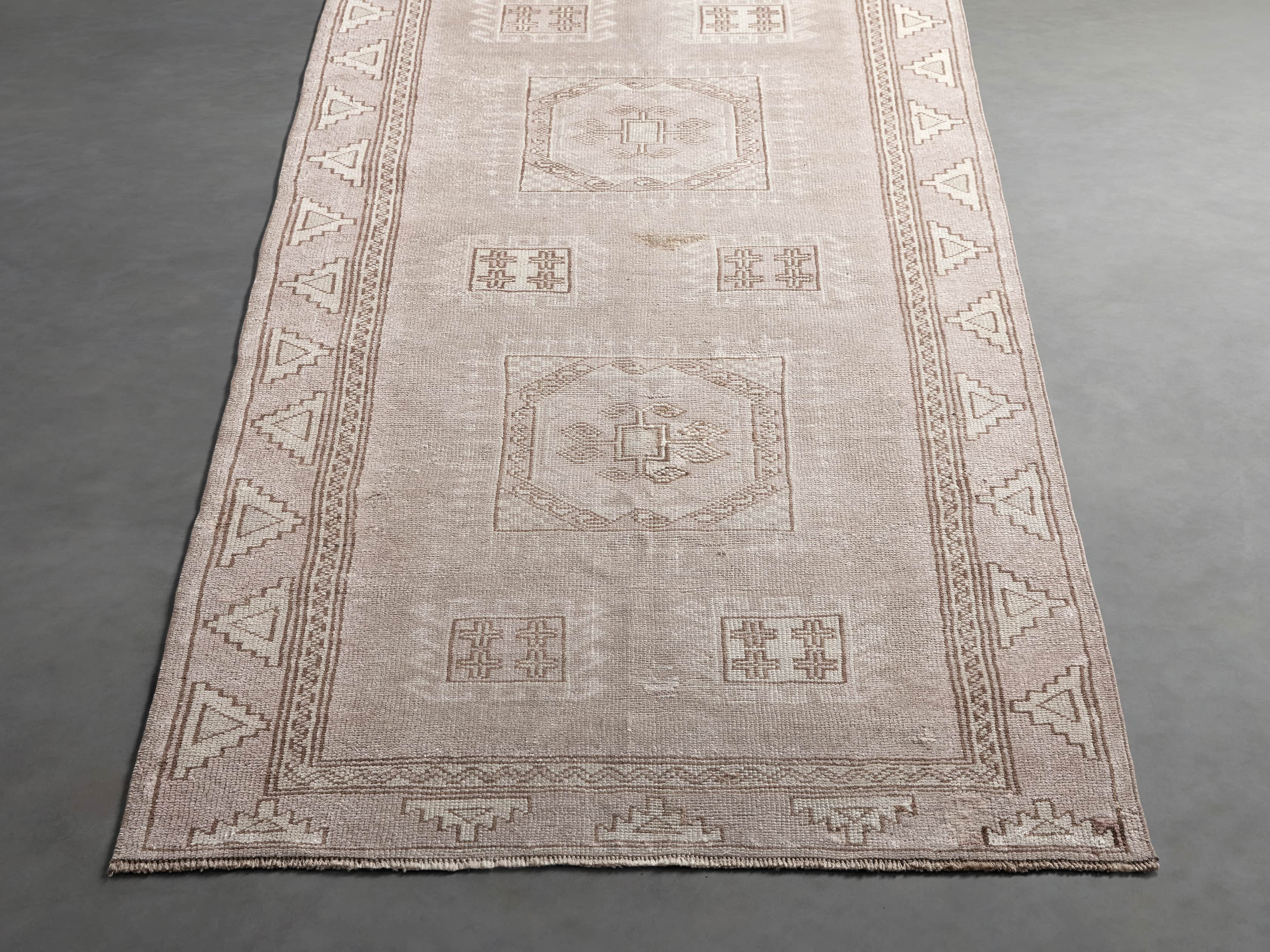 2'11" X 9' 6" Vintage Turkish Anatolian Rug, slide 3 of 4