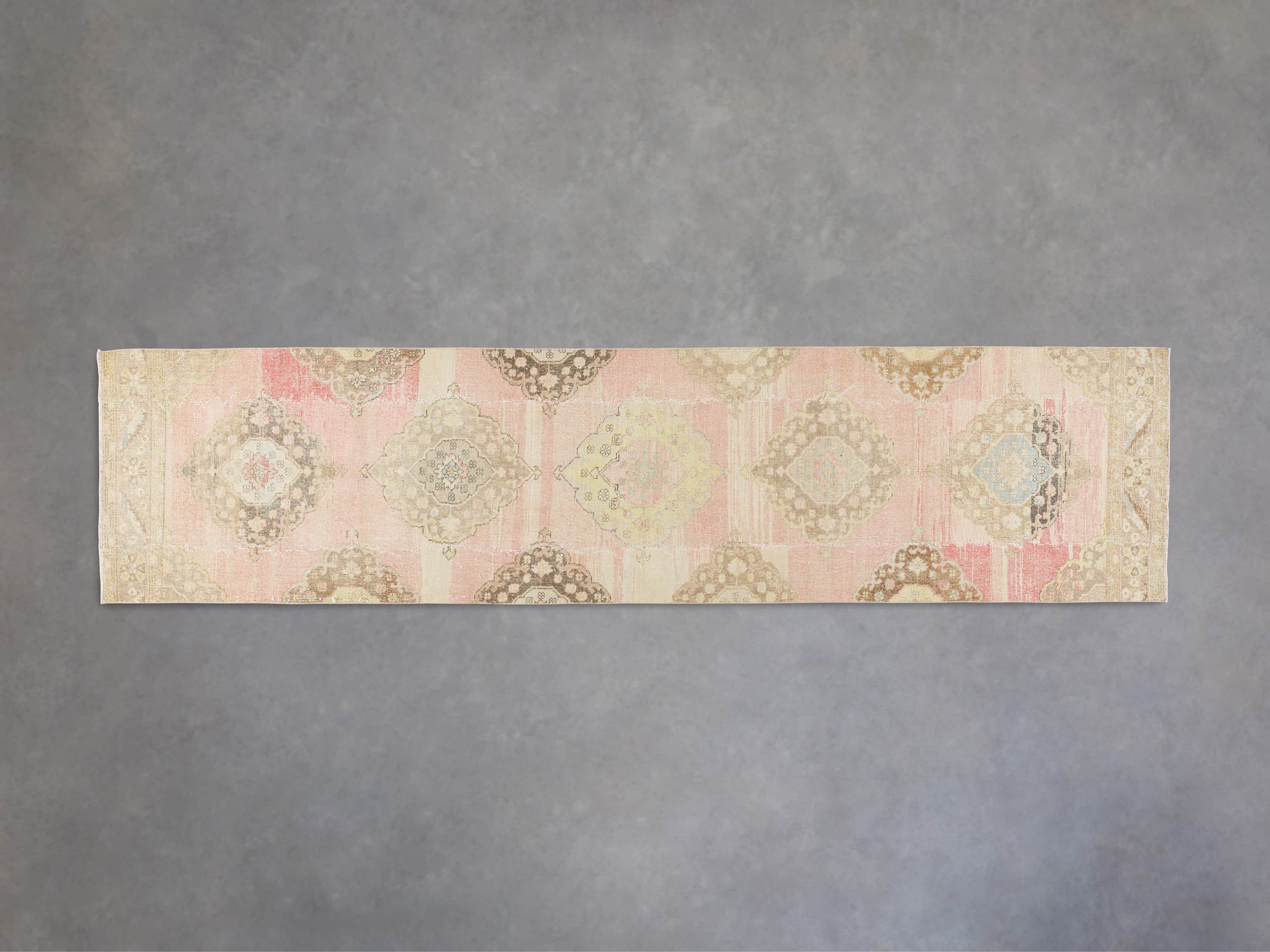 3' X 12' 3" Vintage Turkish Anatolian Rug, slide 1 of 5