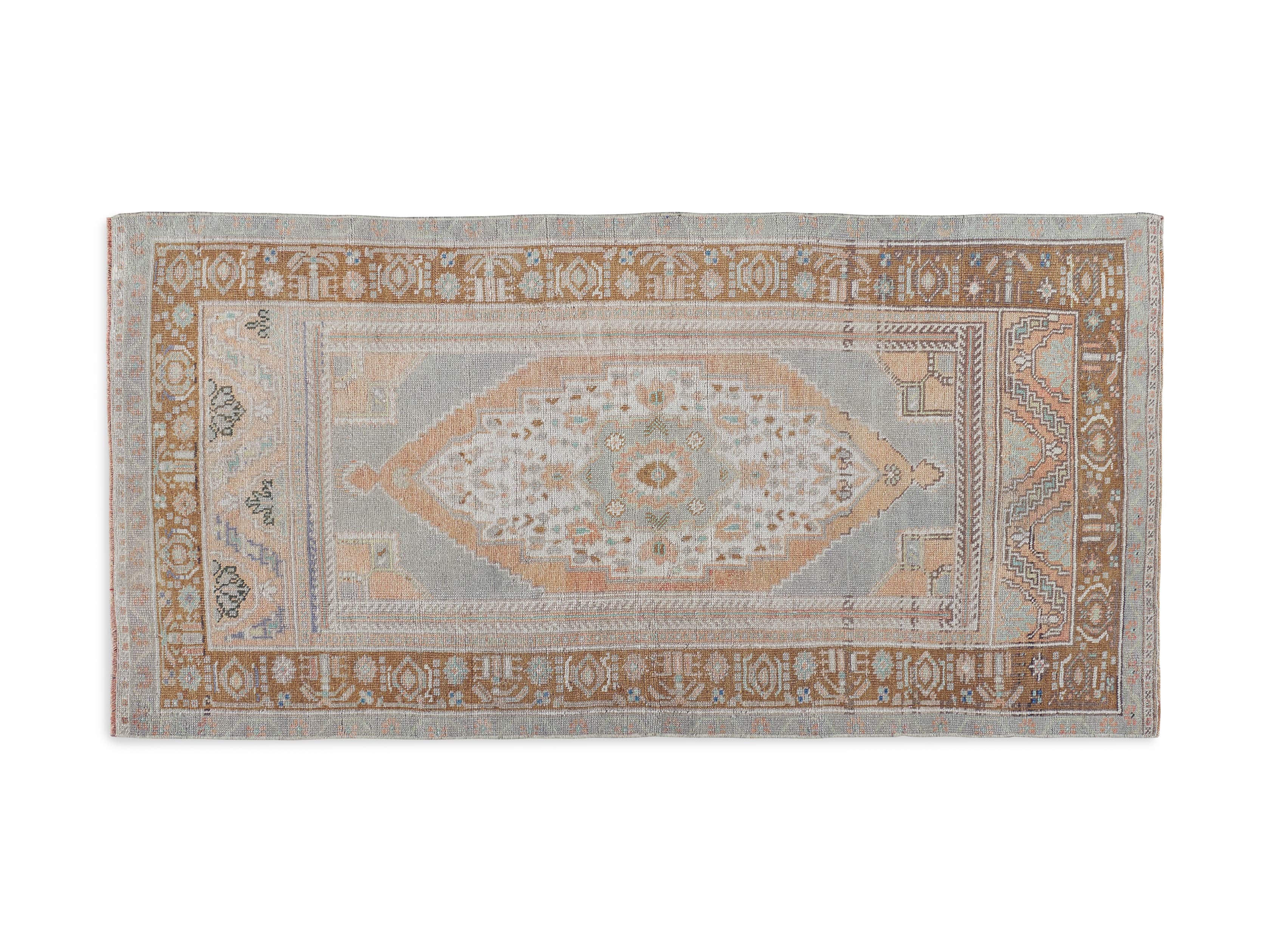 2'11" X 5'10" Vintage Turkish Anatolian Rug, slide 4 of 4