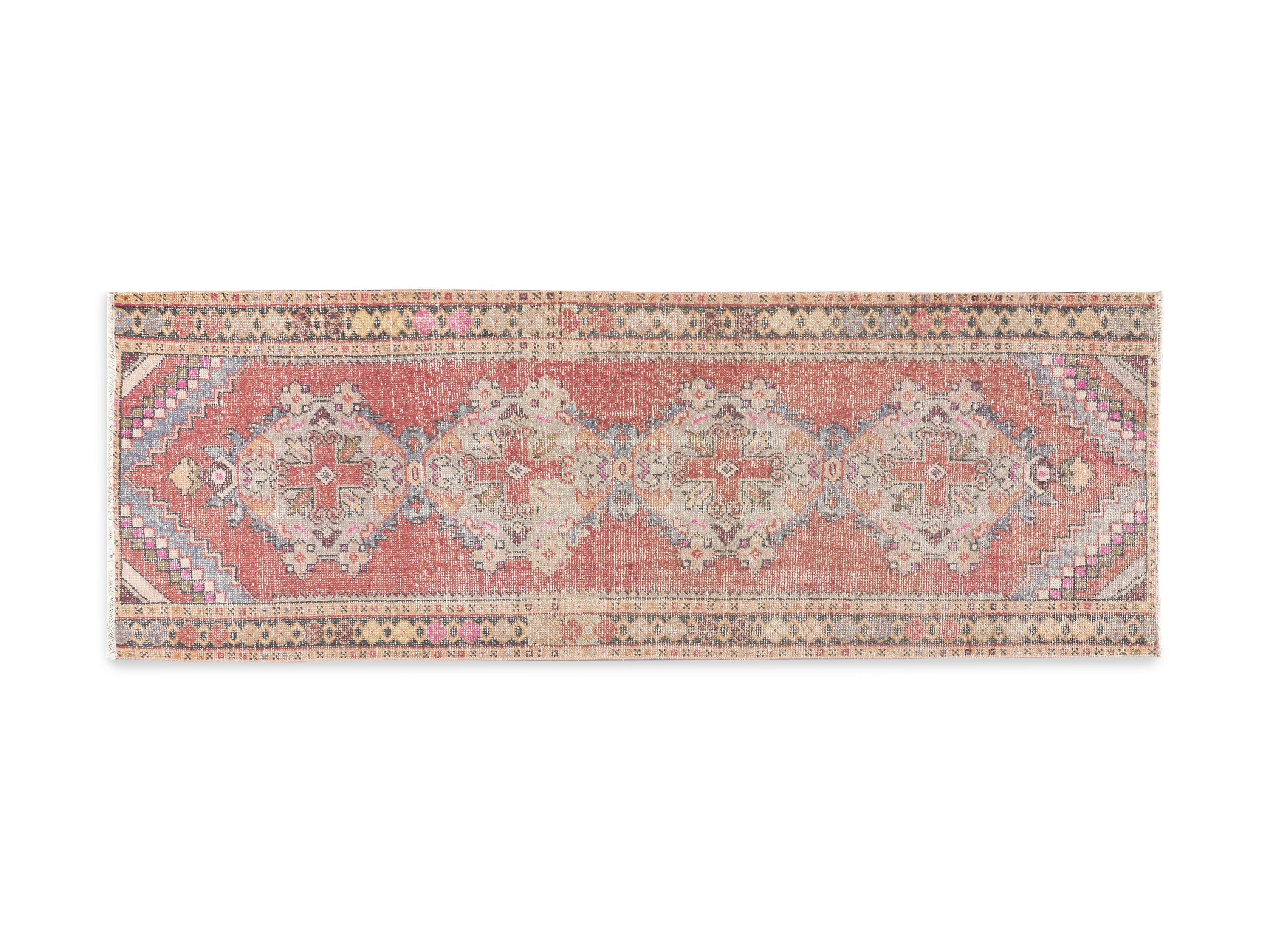 3' 1" X 8'10" Vintage Turkish Anatolian Rug, slide 5 of 5