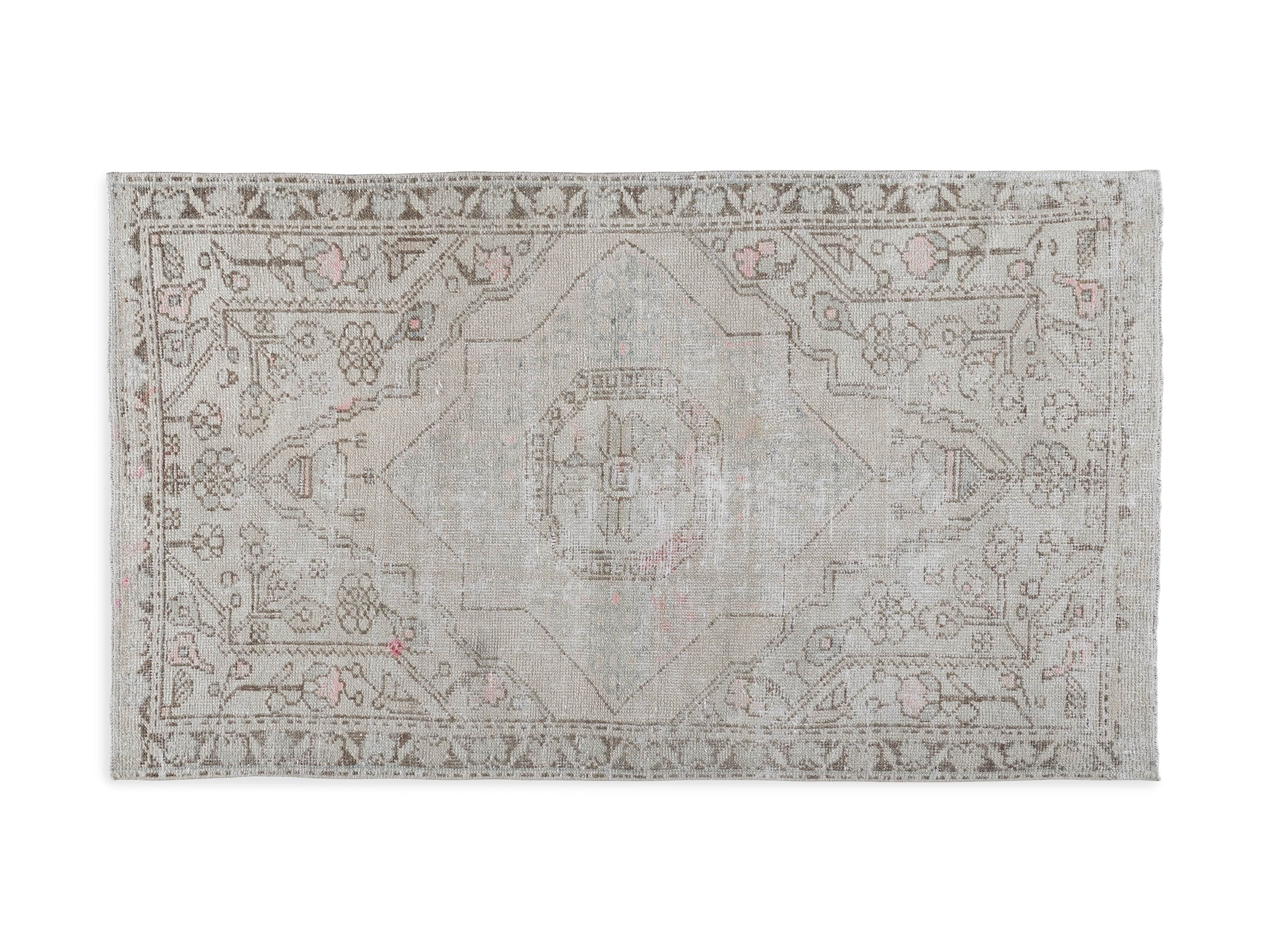 3'9 X 6'3 - Vintage Turkish Anatolian Rug, slide 4 of 4