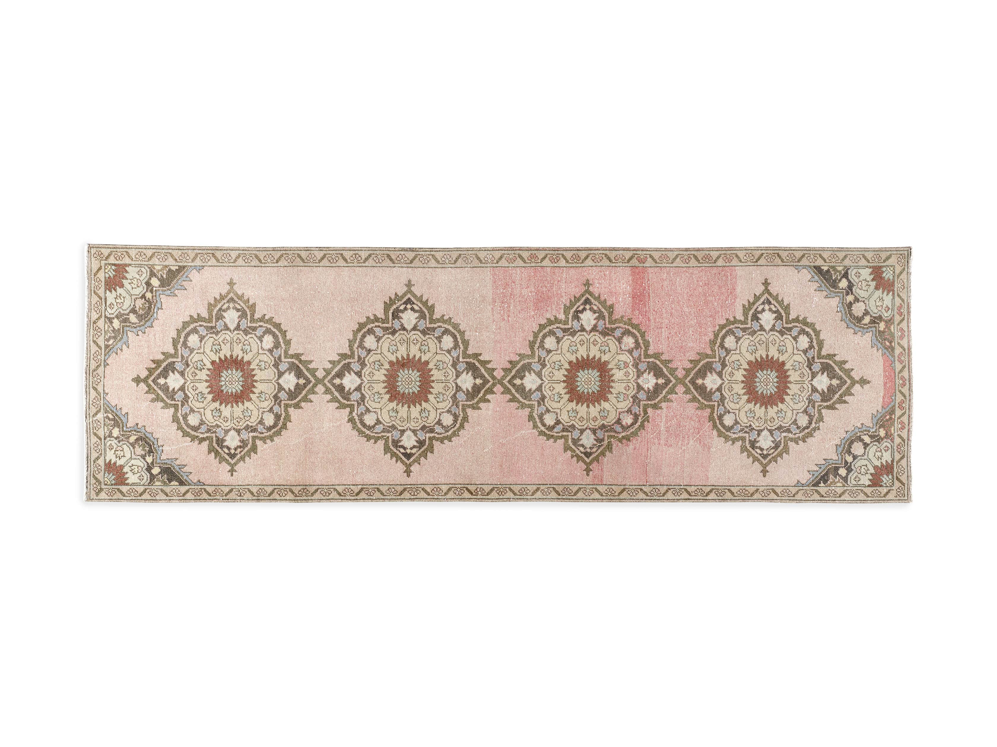 3' X 10' Vintage Turkish Anatolian Rug, slide 5 of 5