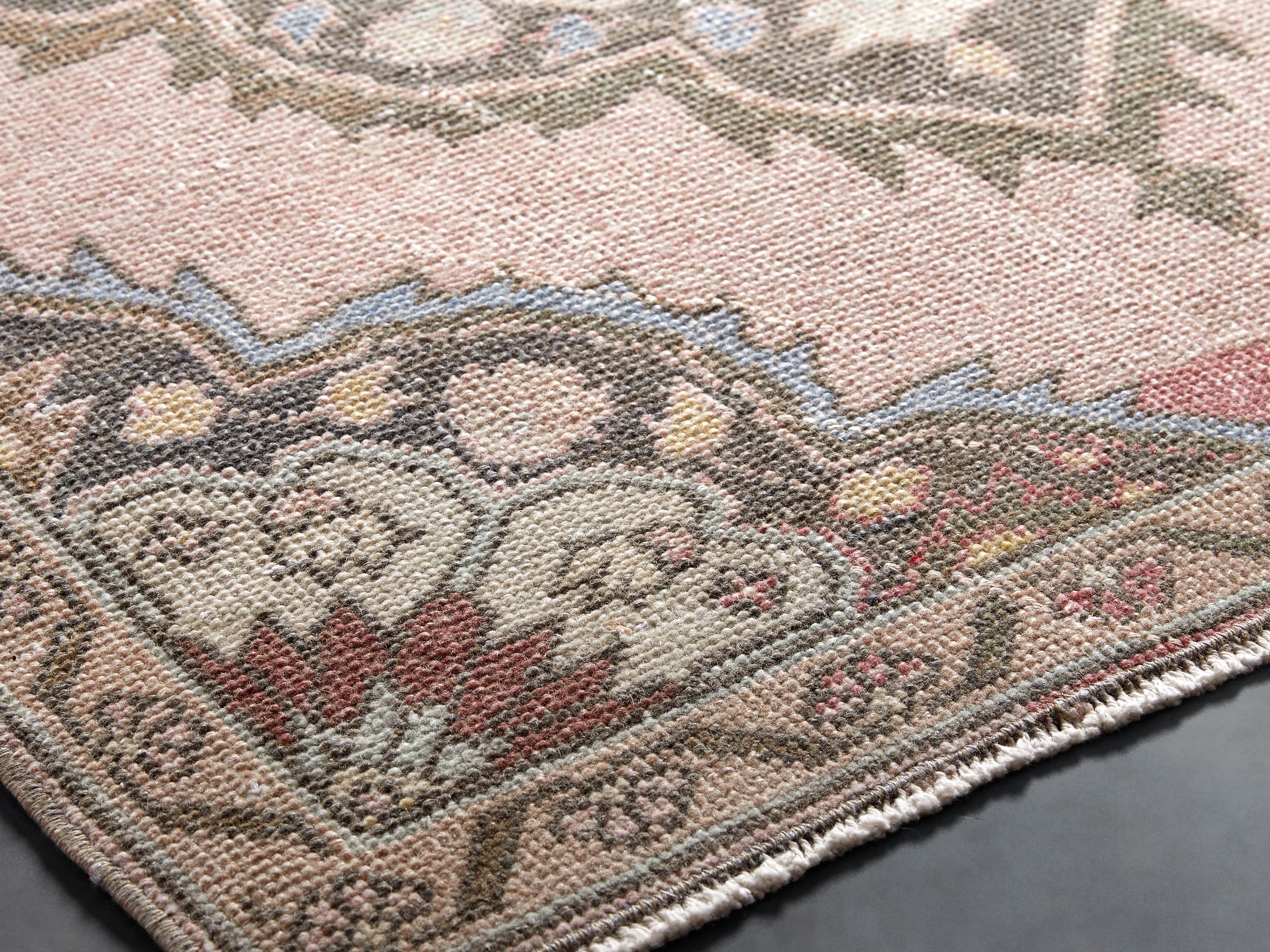 3' X 10' Vintage Turkish Anatolian Rug, slide 2 of 5
