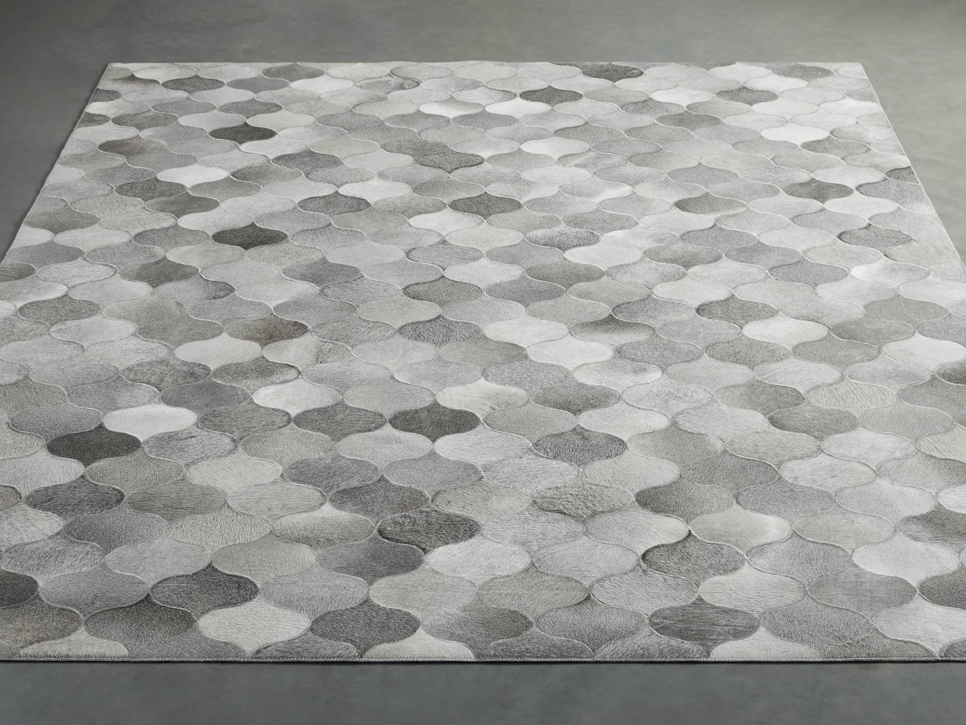 6' x 9' Amberly Hide in Grey, slide 3 of 4