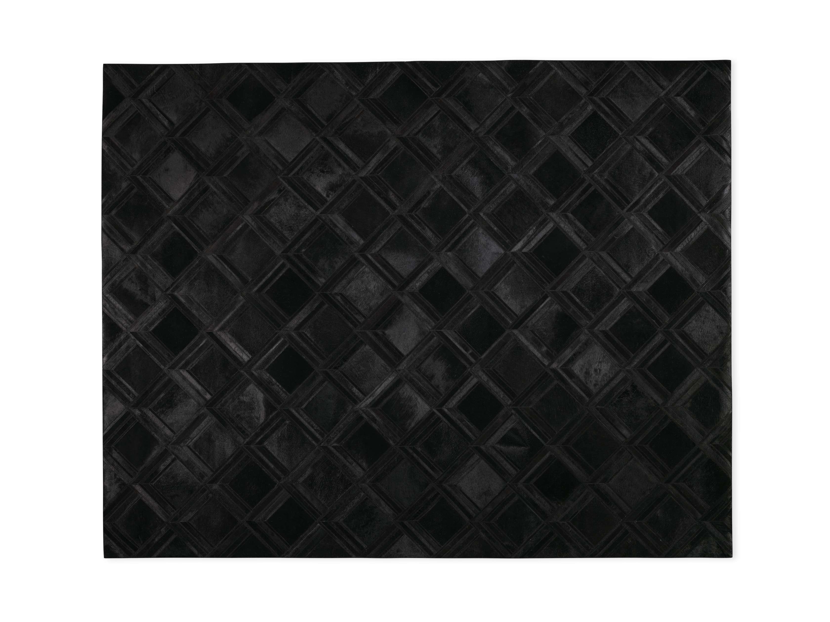 10 X 14 Greer Hair On Hide Black Rug