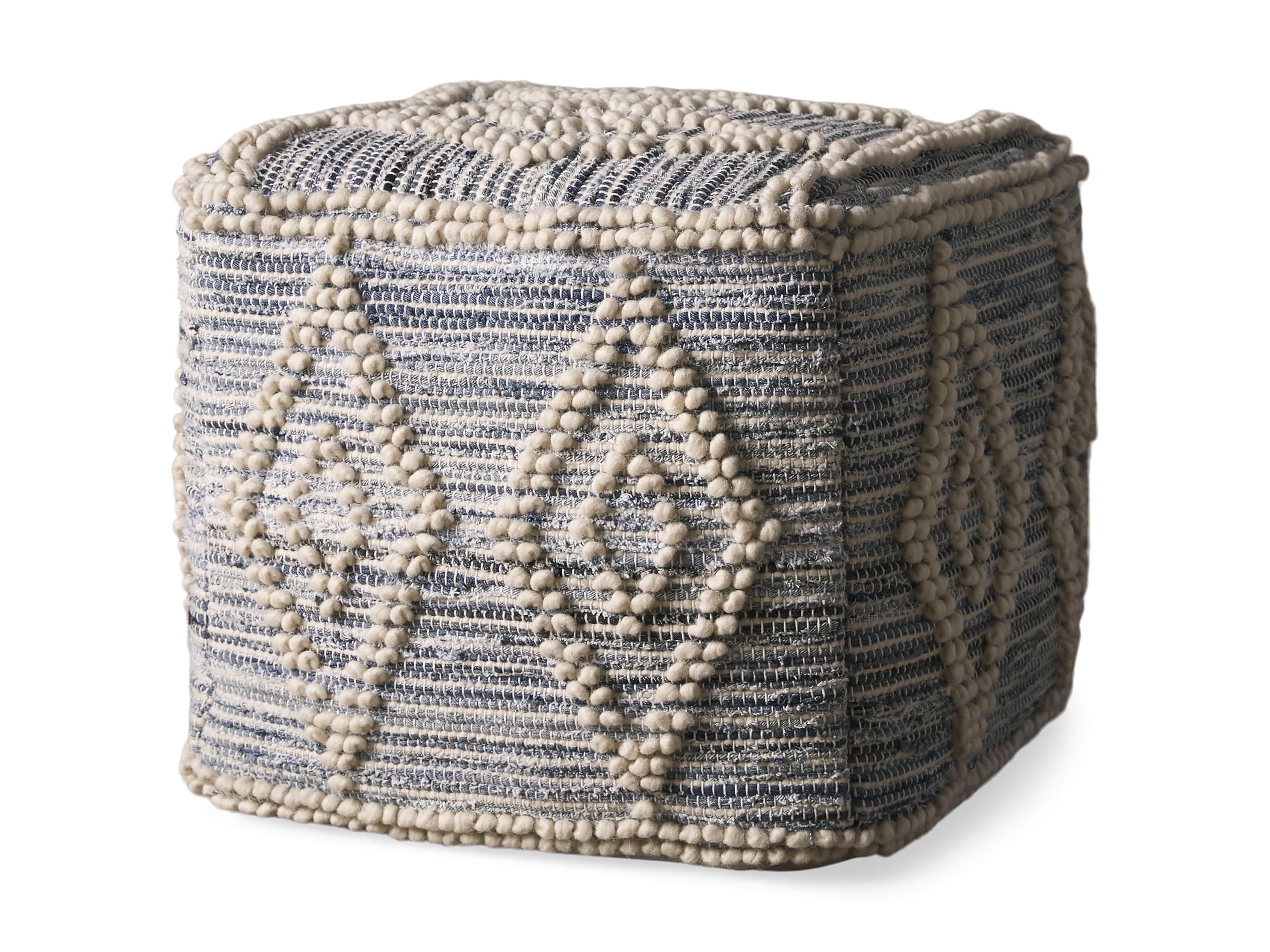 Arbor 16" X 16" Boho Pouf, slide 3 of 3
