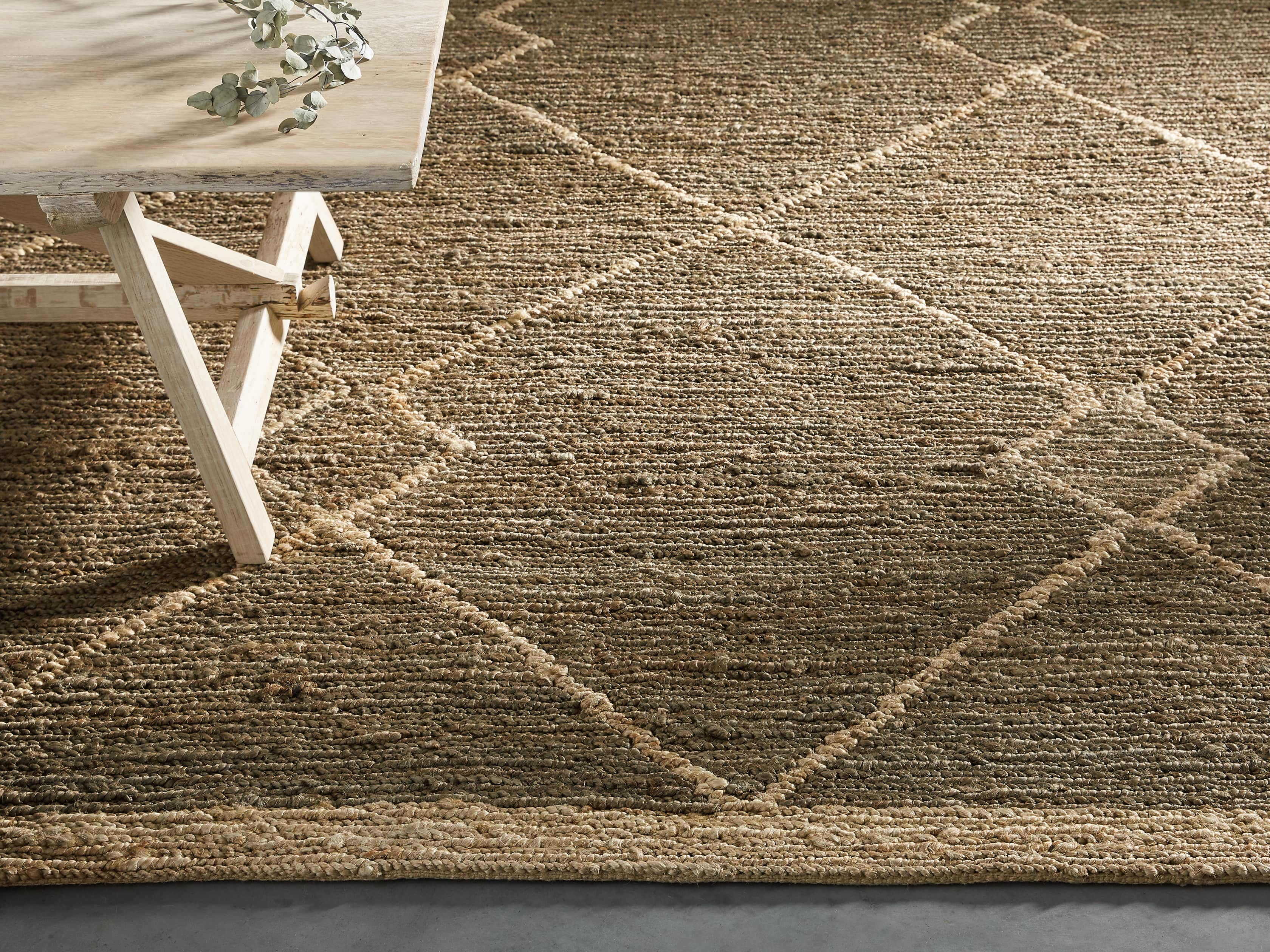 Dalton Handwoven Rug in Espresso 6x9, slide 1 of 3