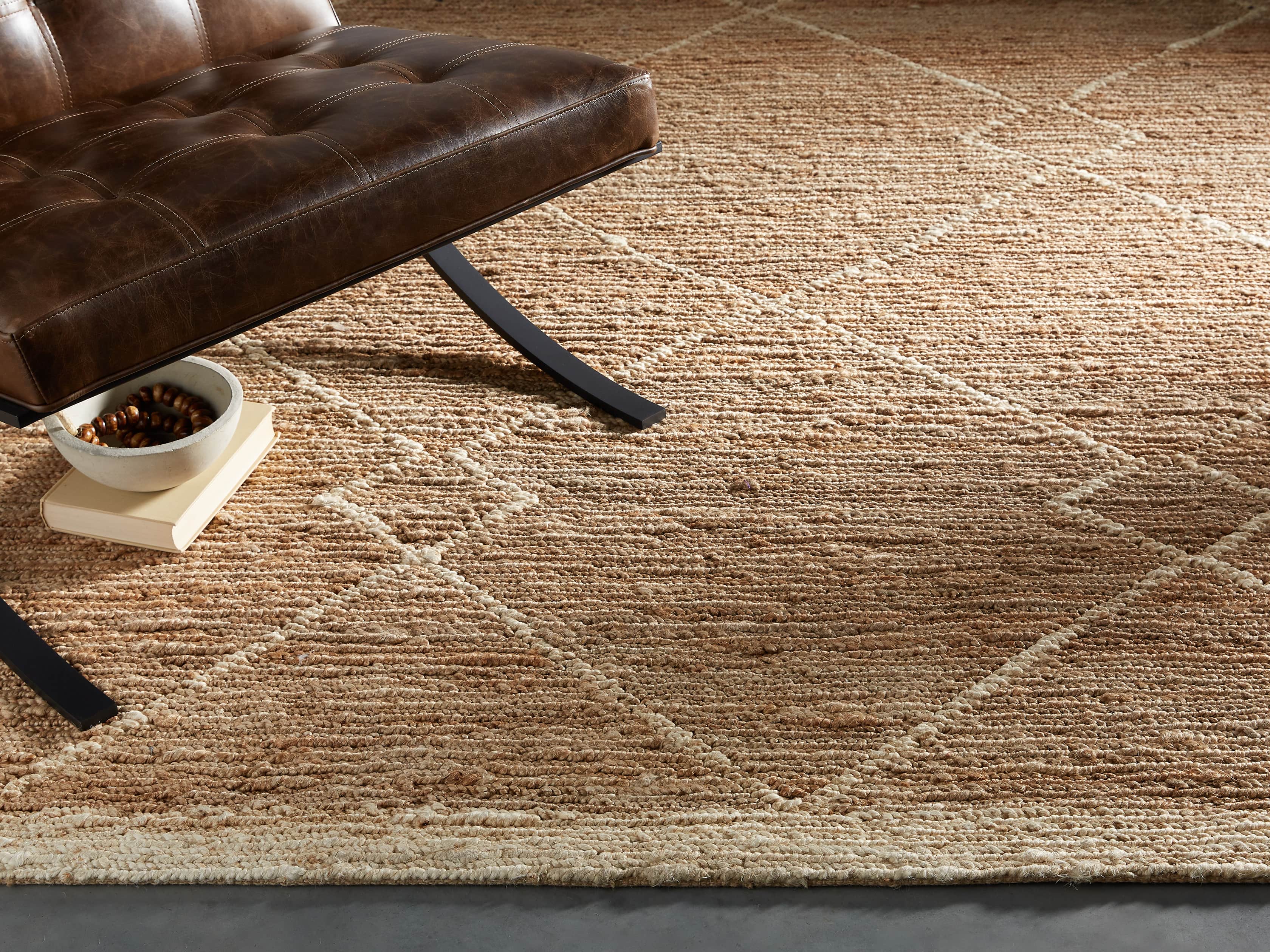 Dalton Handwoven Rug in Natural 8x10, slide 1 of 8