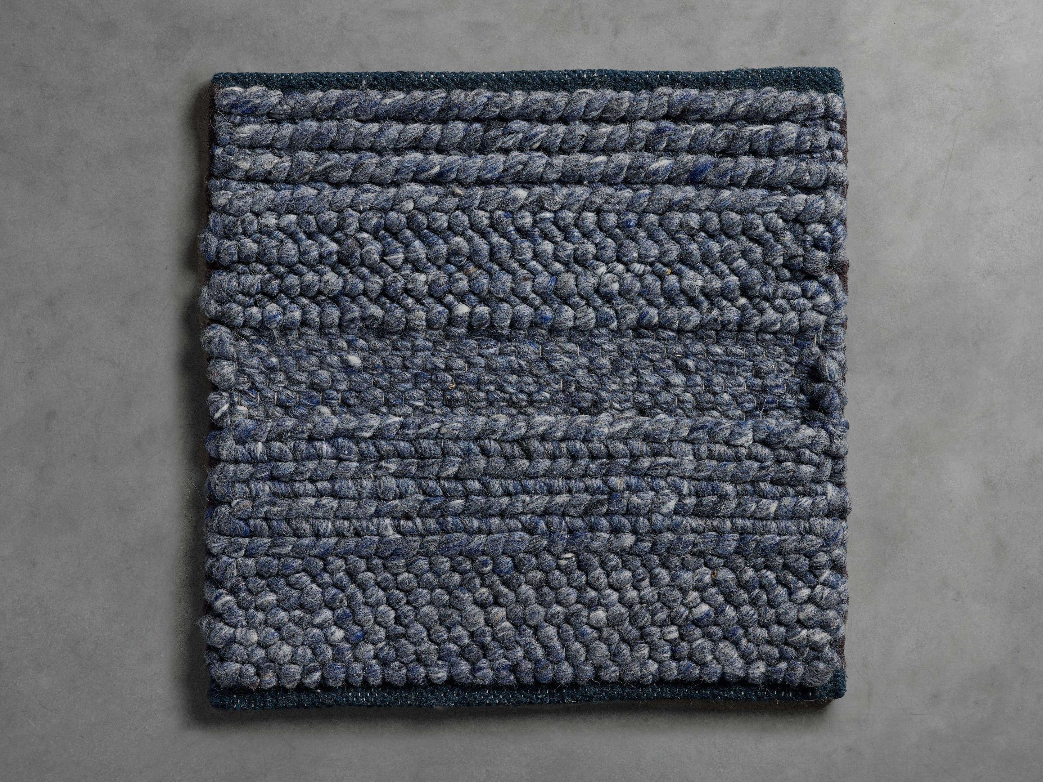 18 X 18 Landon Indigo Rug Swatch