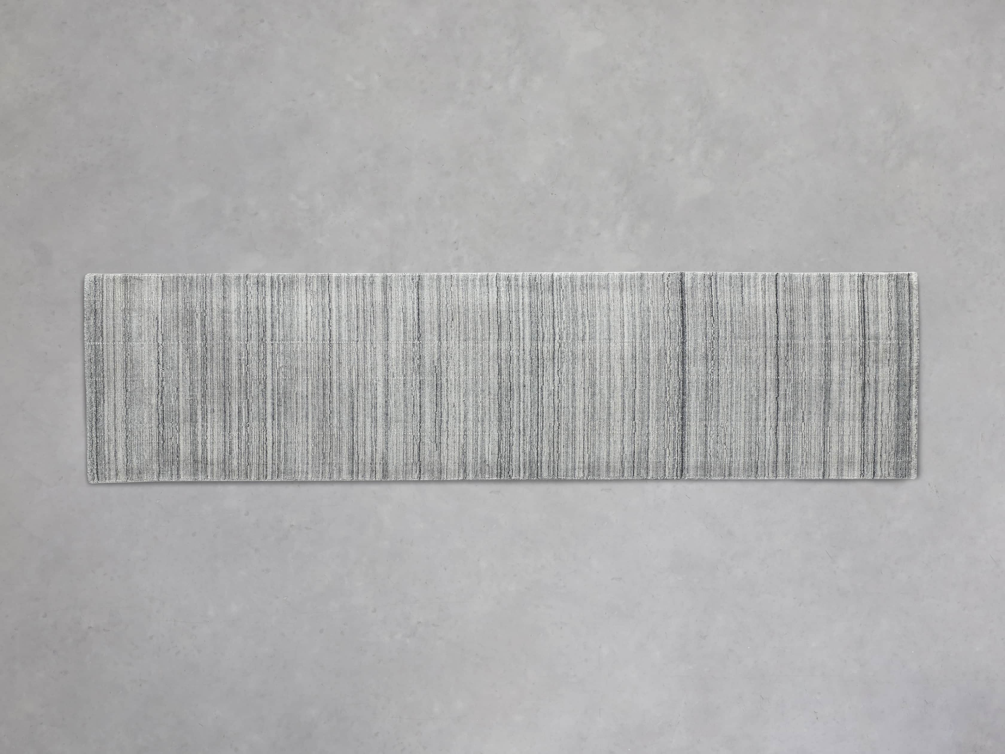 Lassen Handwoven Runner Rug in Charcoal, slide 1 of 1