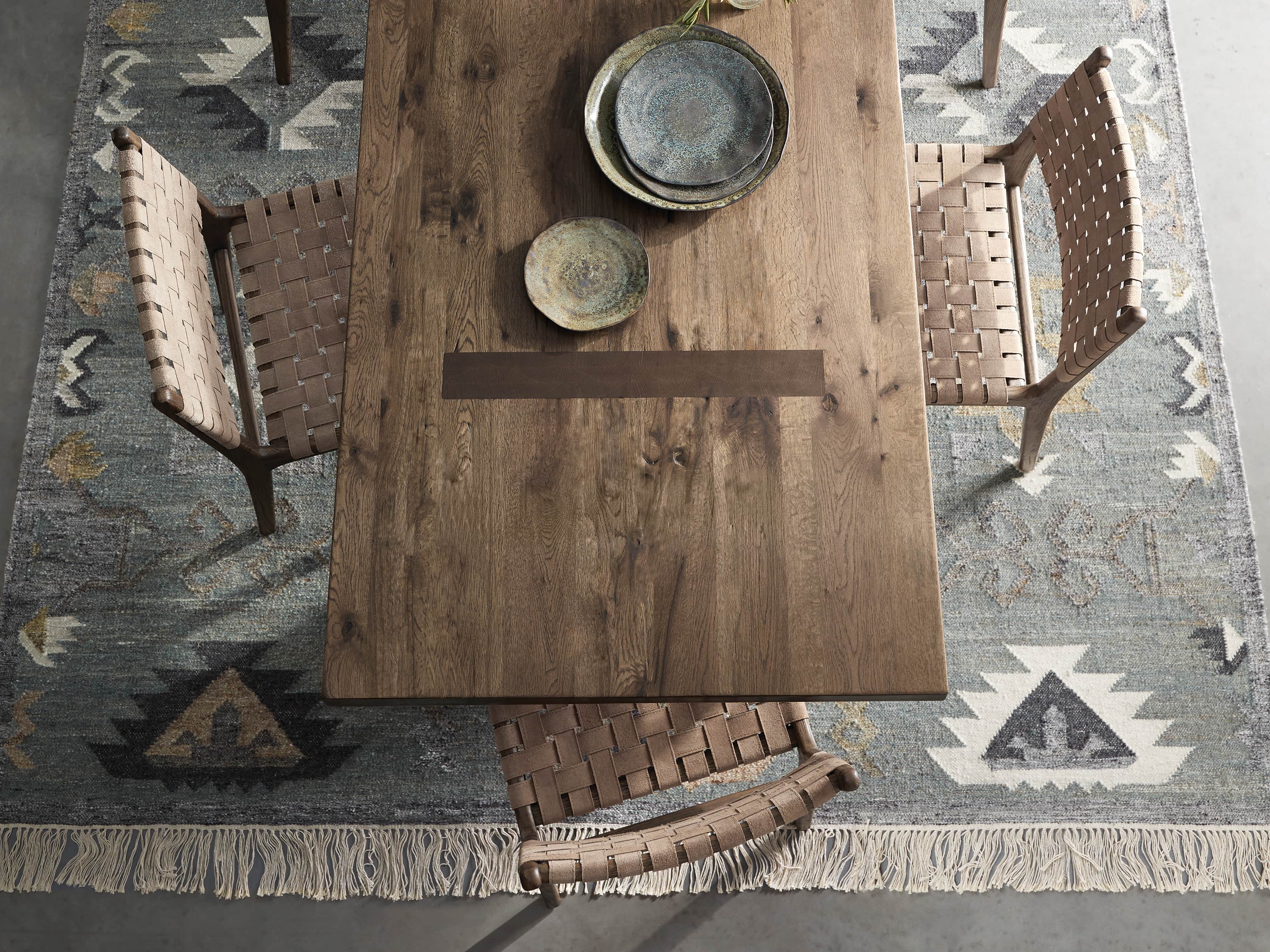 Layton 6x9 Handwoven Rug in Grey, slide 5 of 5