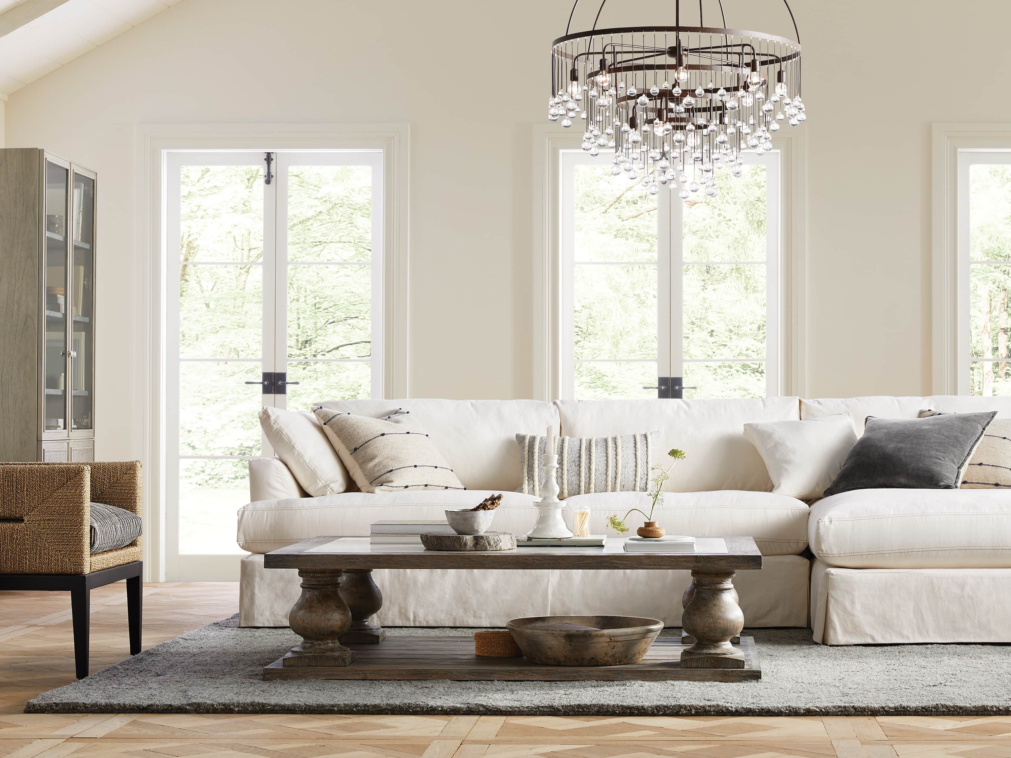Bensi Hand-Knotted 6' x 9' Rug in Ash, slide 4 of 5