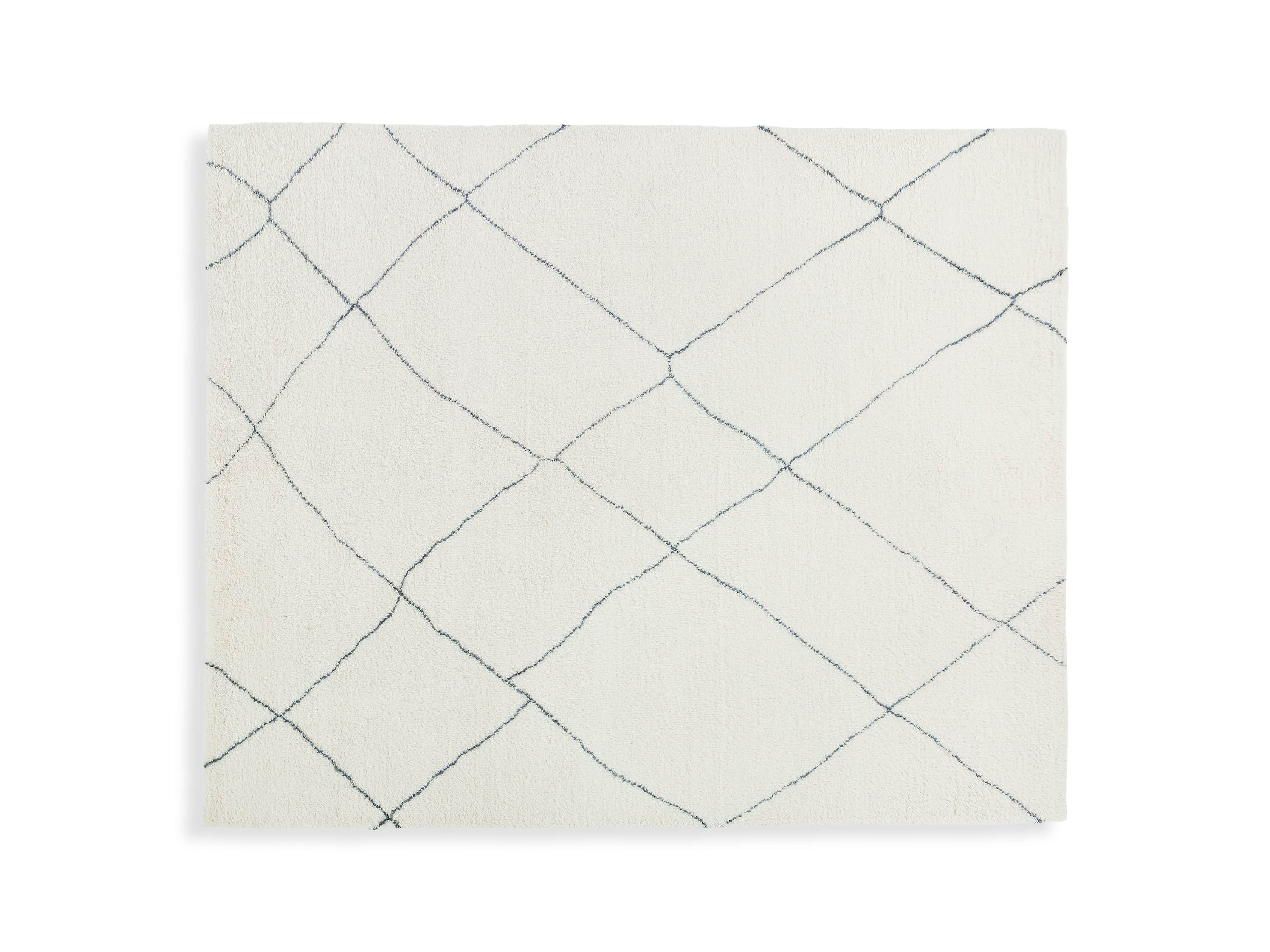 Bensi Hand-Knotted 6' x 9' Rug in White, slide 3 of 3