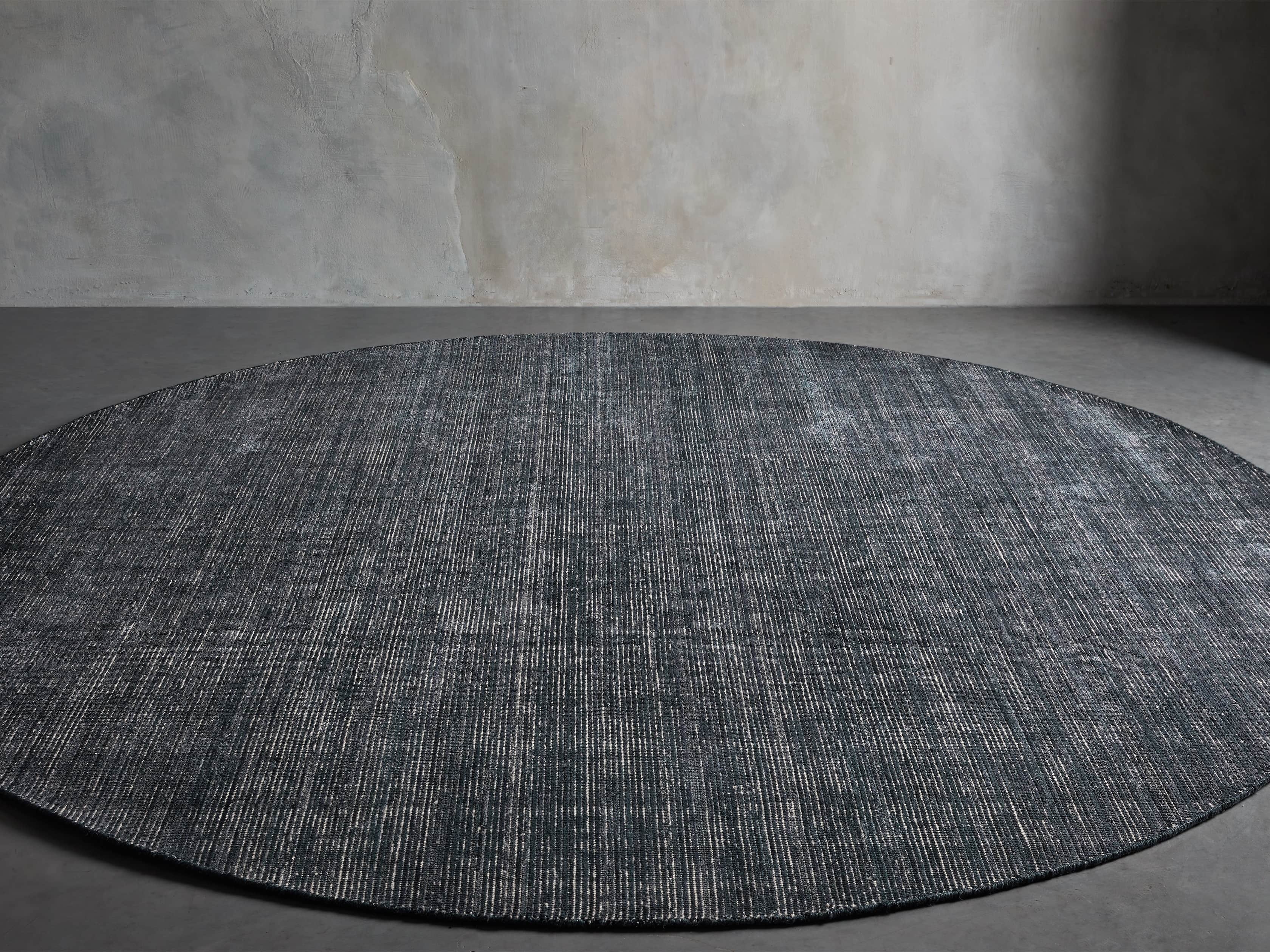 Jackson 10' Round Rug in Navy