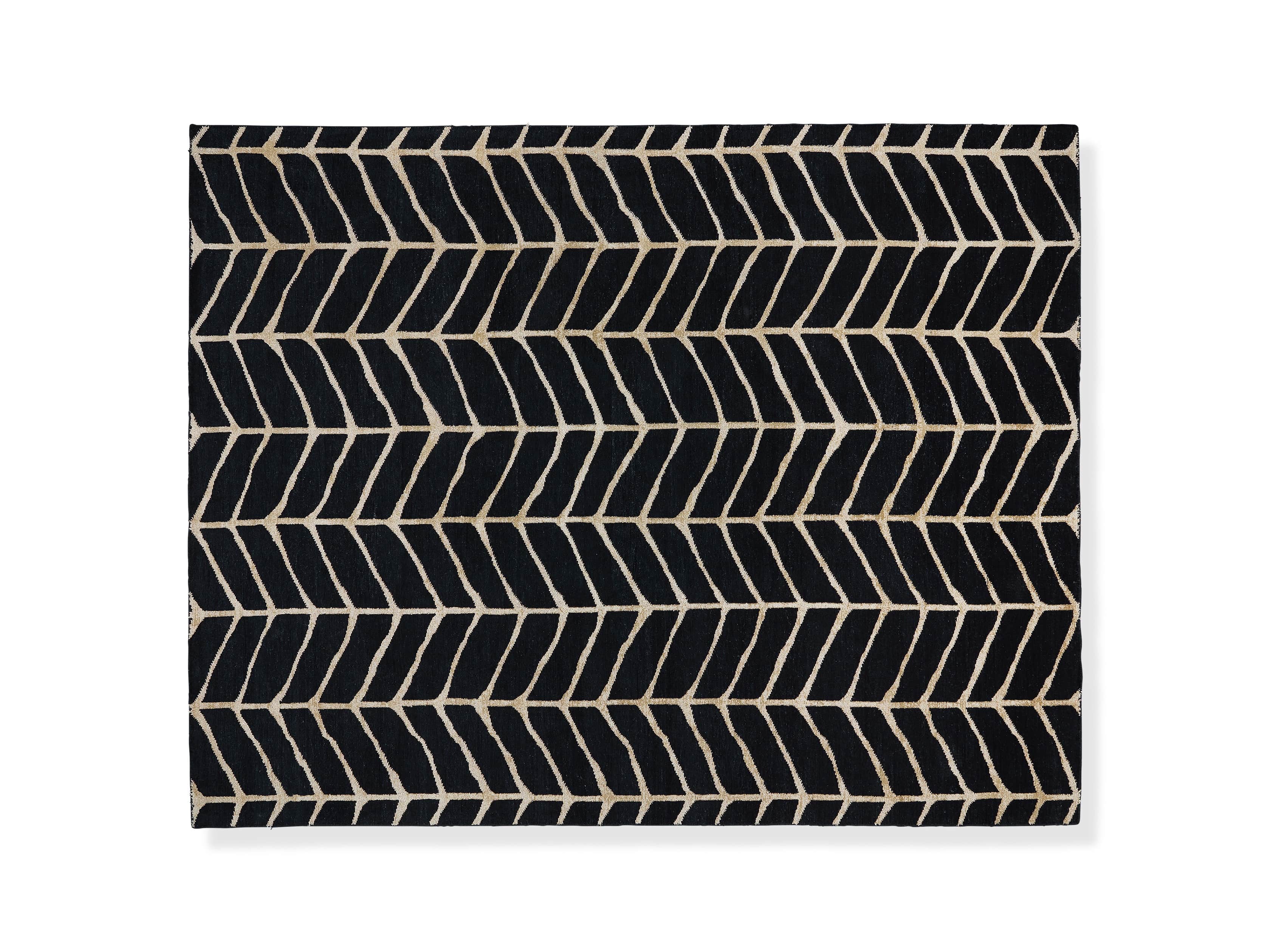 Seville 8' x 10' Hand Knotted Rug in Navy