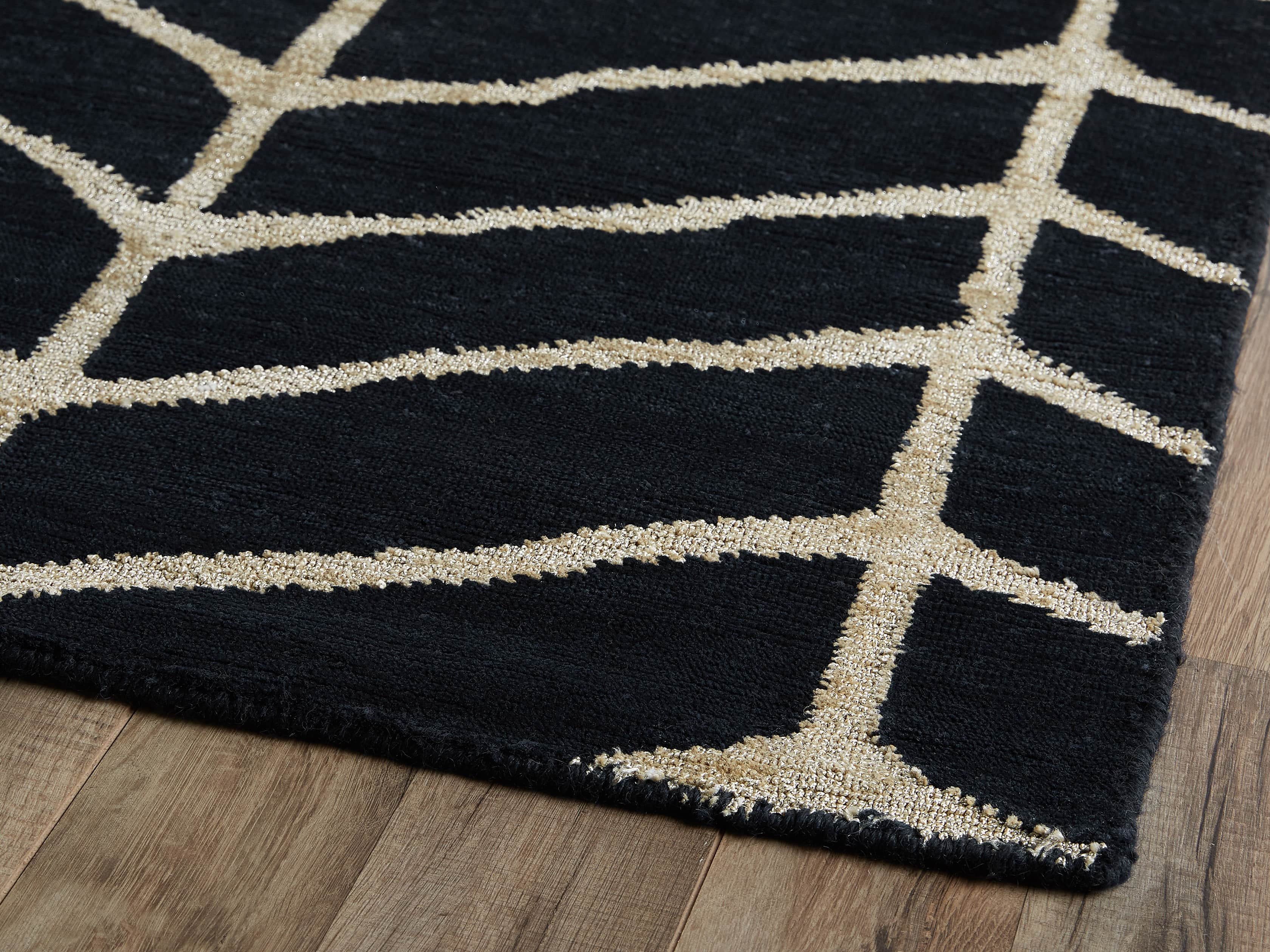 Seville 8' x 10' Hand Knotted Rug in Navy