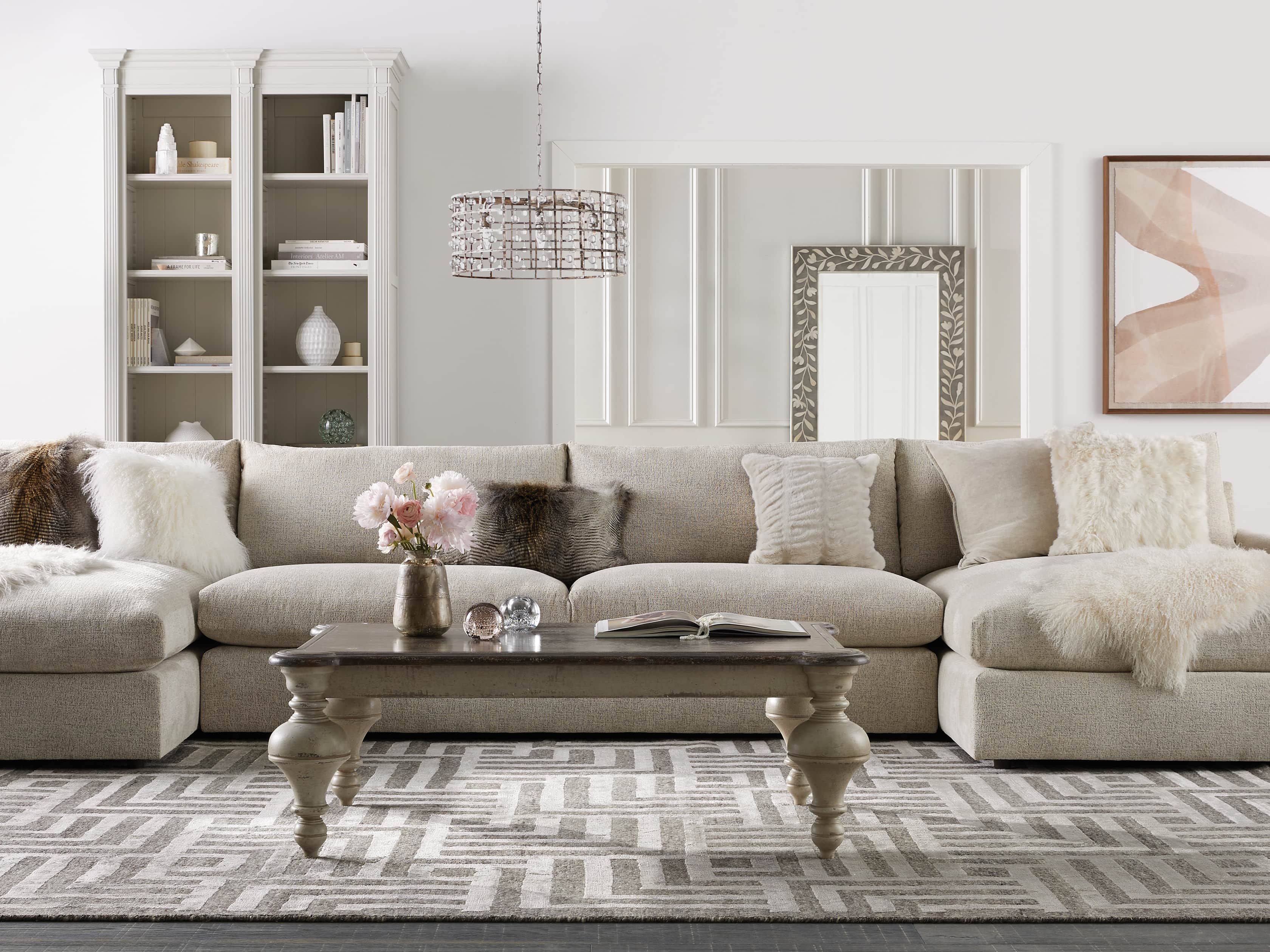 Trellis Hand-Knotted Rug in Charcoal 9x12, slide 5 of 5