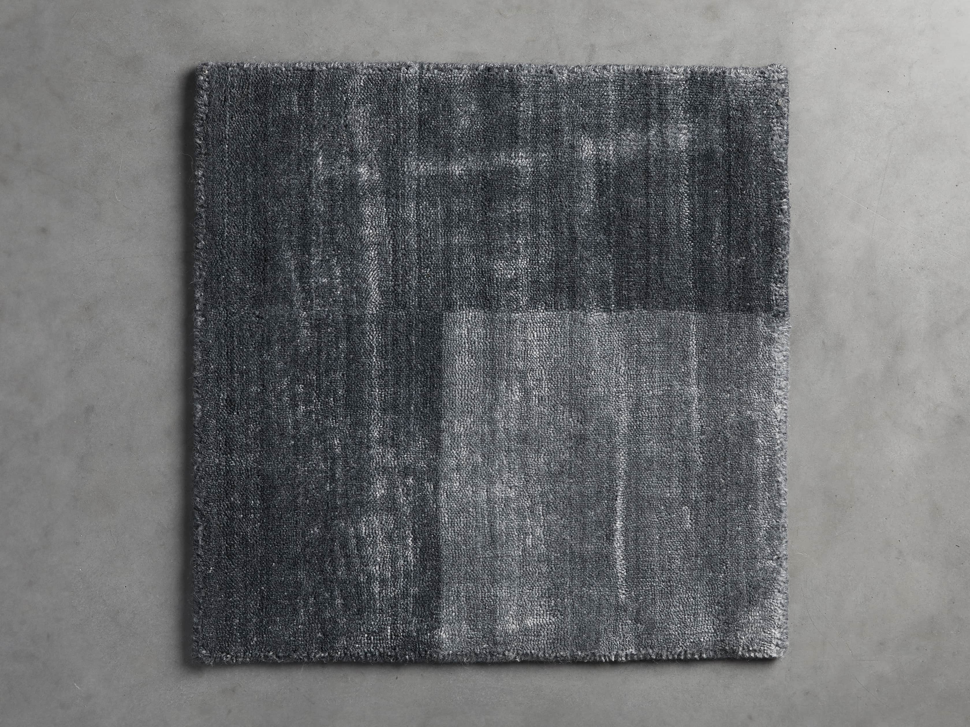 Townsend Handwoven Rug Swatch in Charcoal, slide 1 of 1