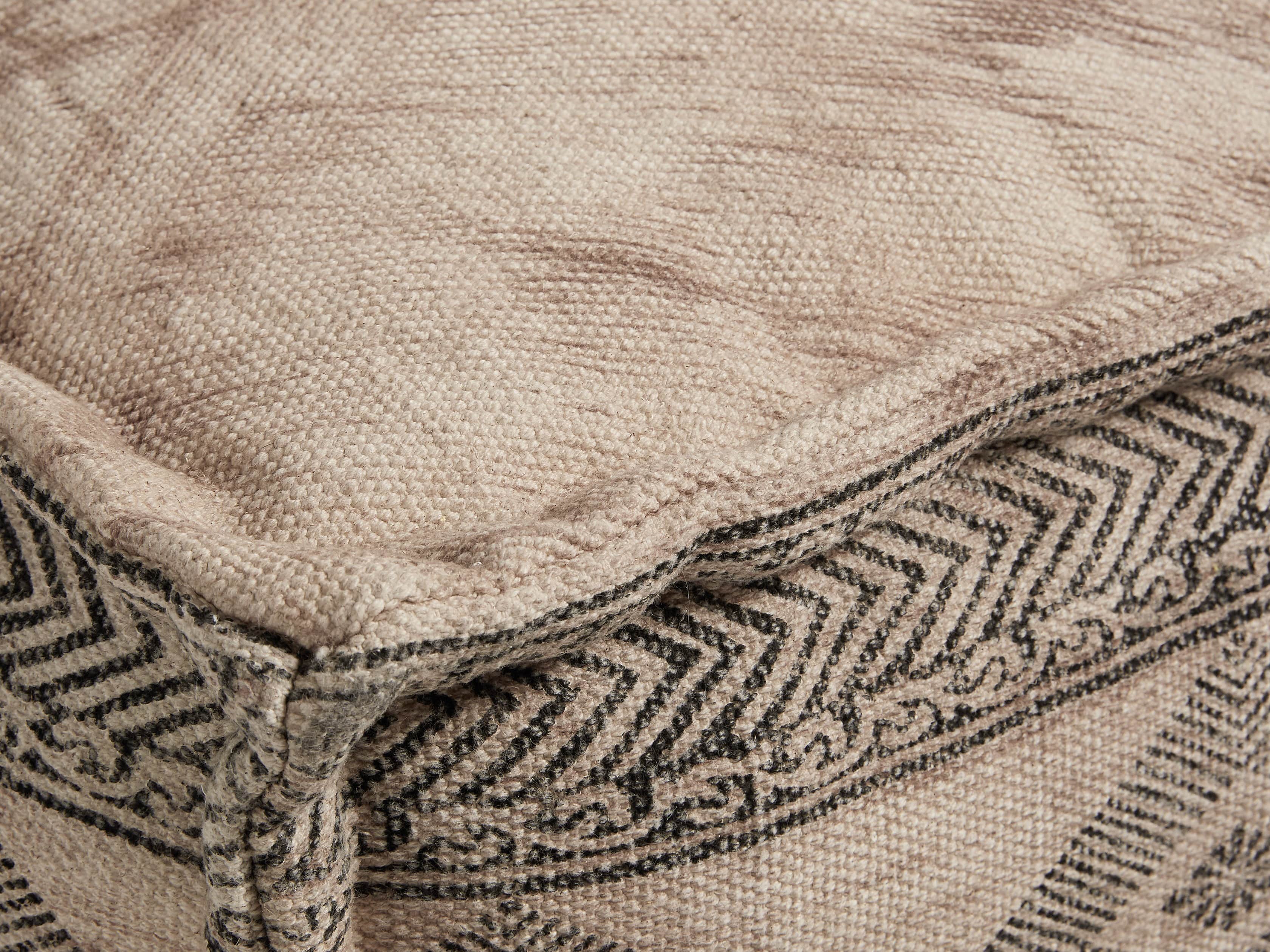 Diamond Blush Floor Pouf