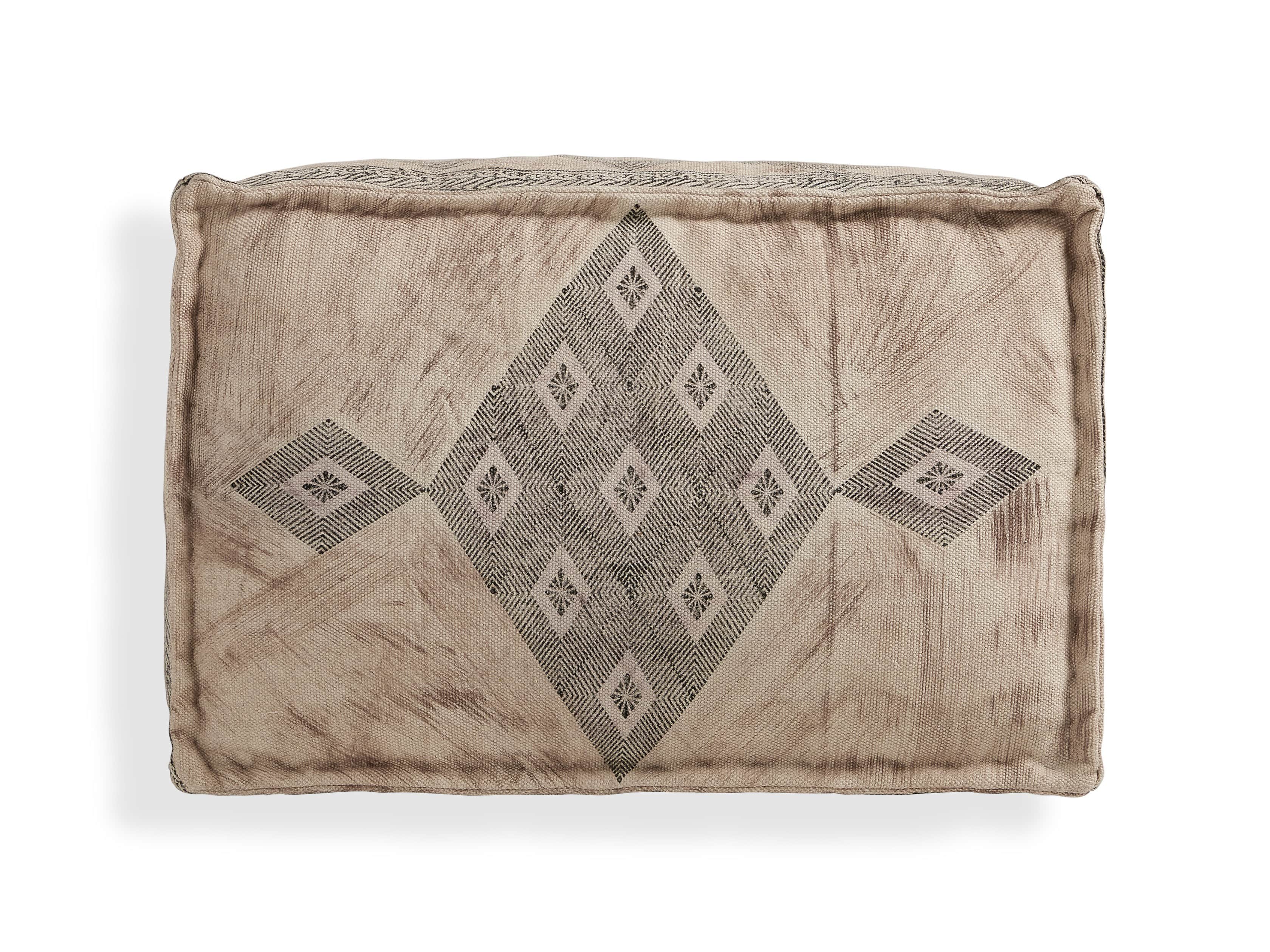 Diamond Blush Floor Pouf