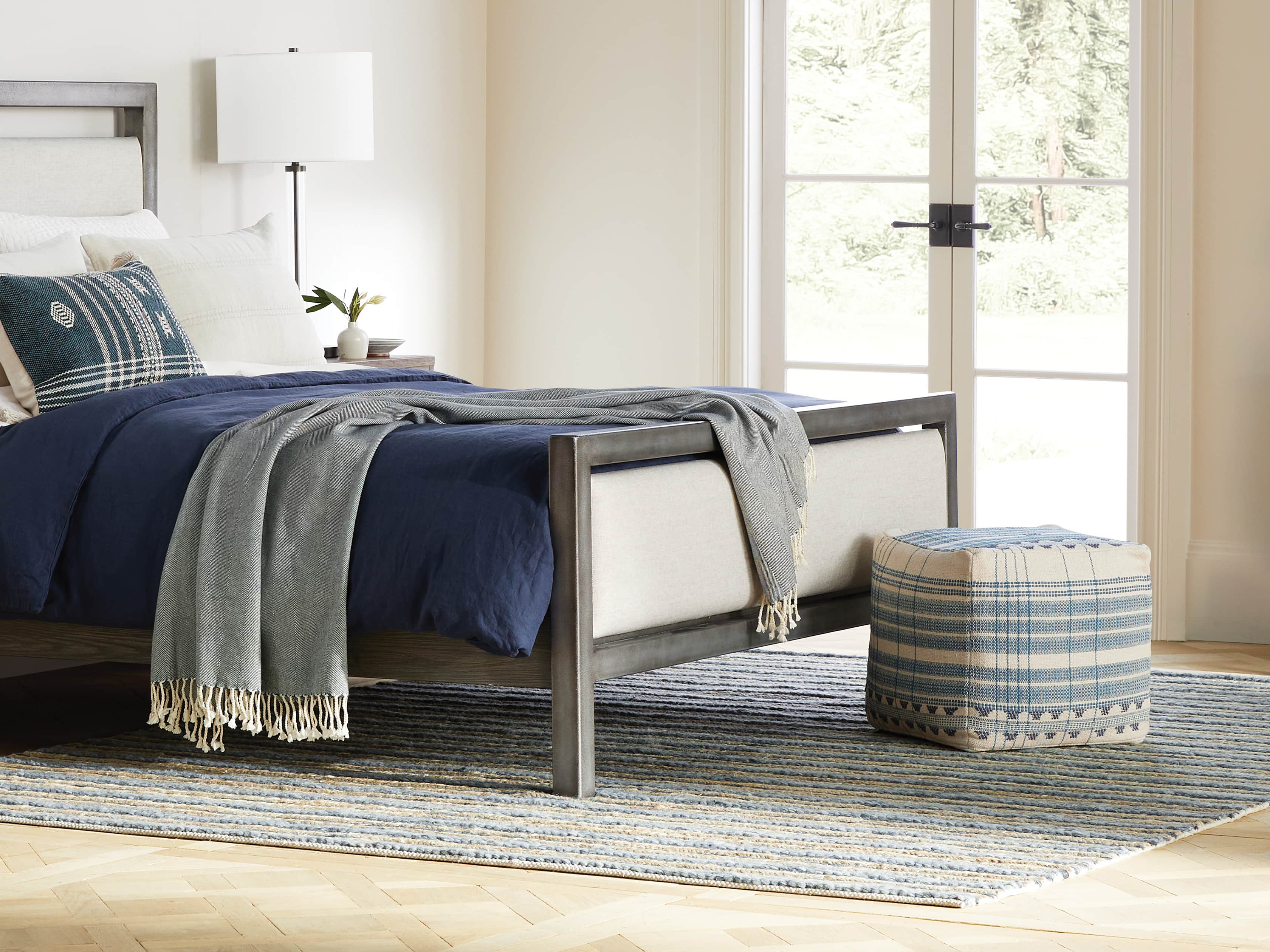 9' x 12' Cottager Rug in Blue, slide 5 of 7