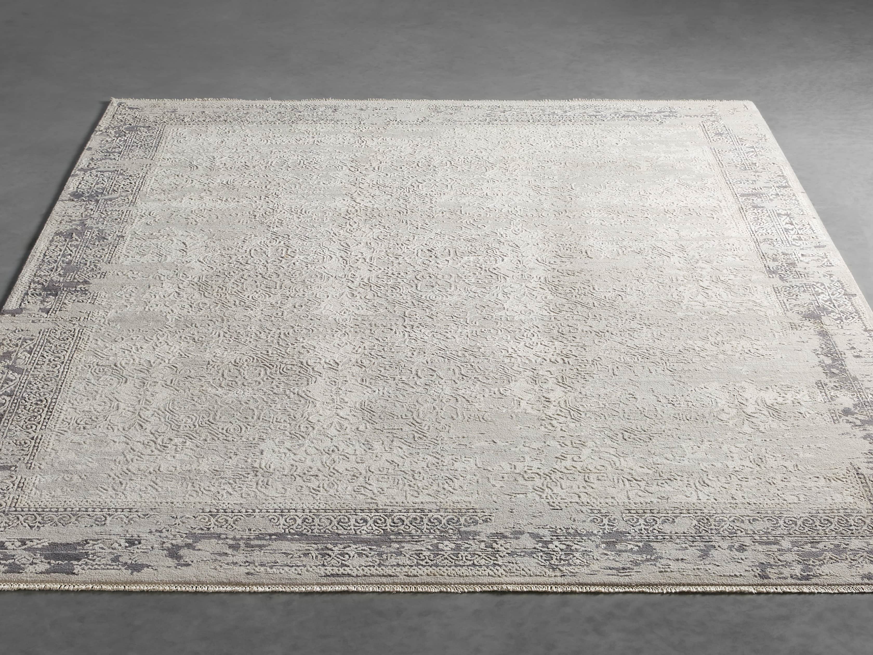 Grayson 8' x 10' Hand Knotted Grey Rug, slide 2 of 11