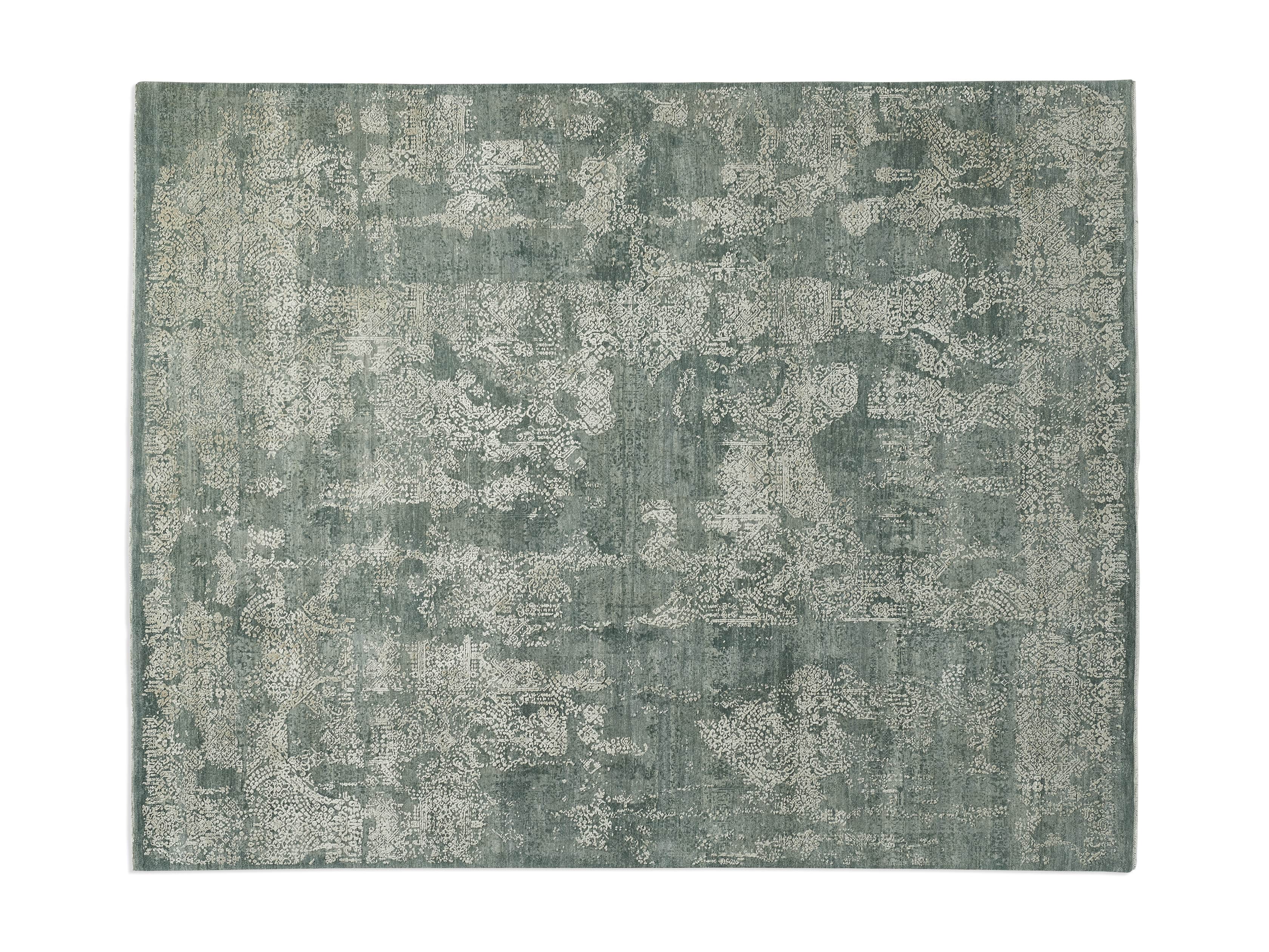 6' x 9' Lascala Handknotted Rug in Celadon, slide 6 of 6