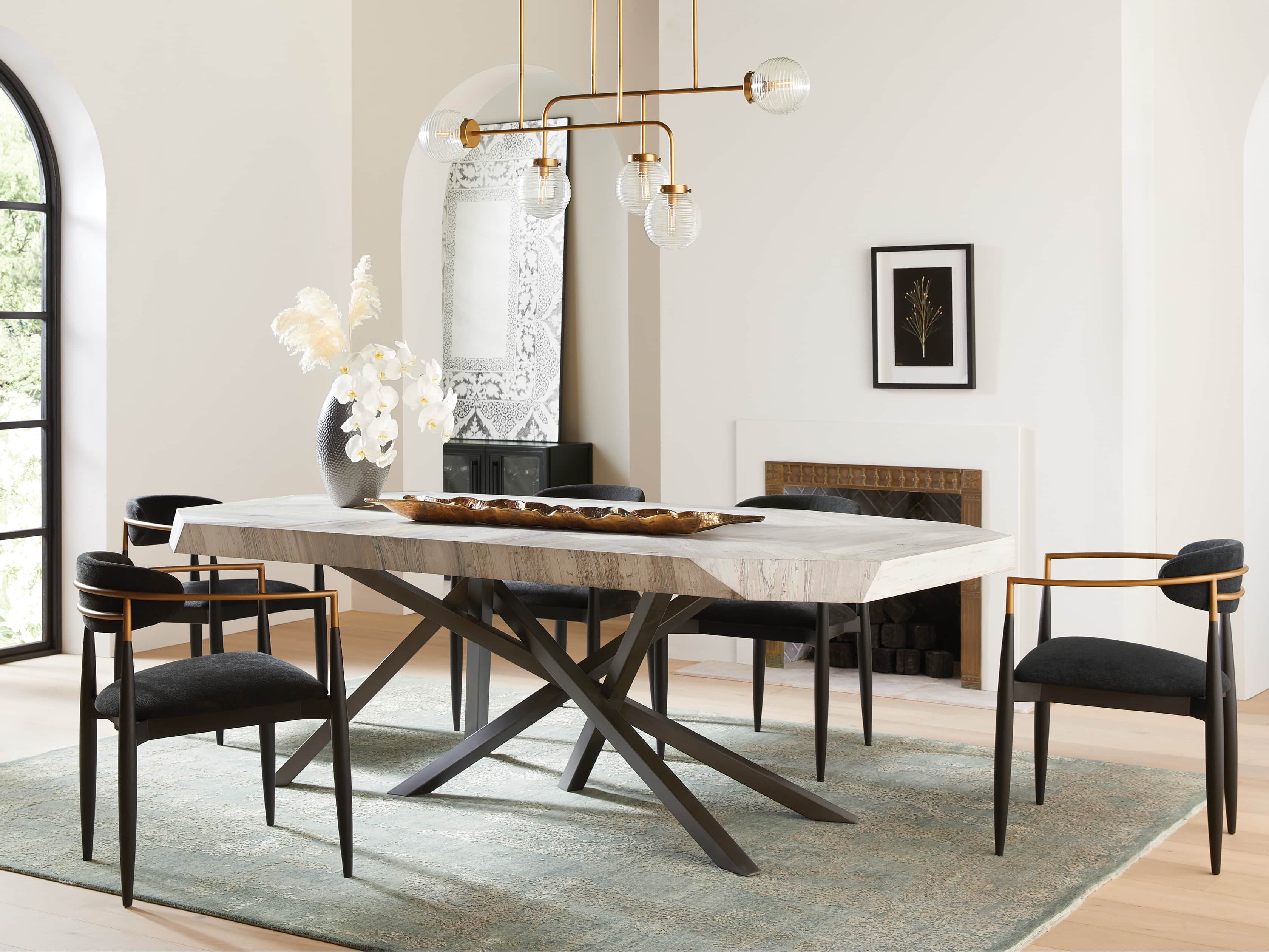 6' x 9' Lascala Handknotted Rug in Celadon, slide 5 of 6