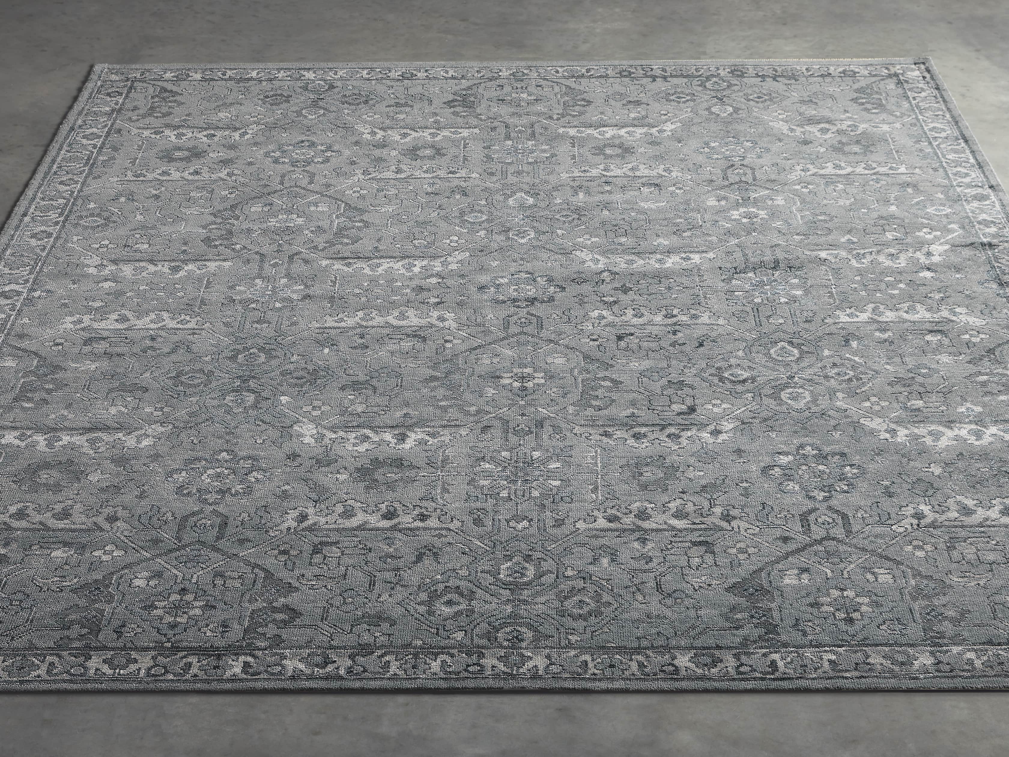 Sienna Hand-Knotted 8x10 Rug in Blue, slide 3 of 4