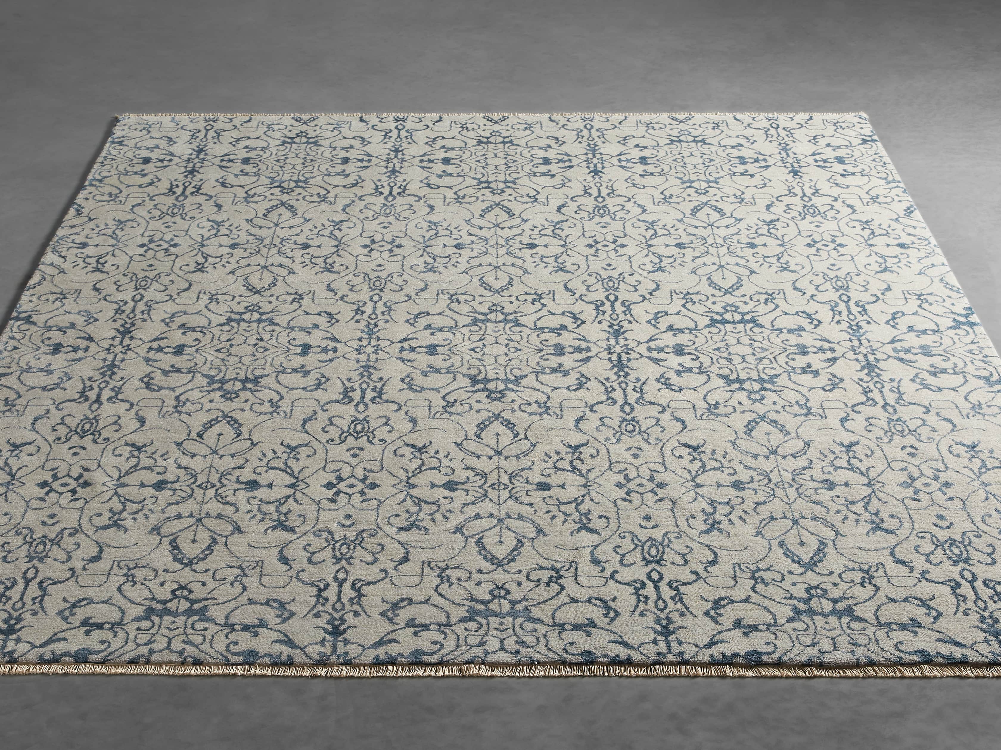 Emma 6'x 9' Hand Knotted Rug, slide 2 of 4
