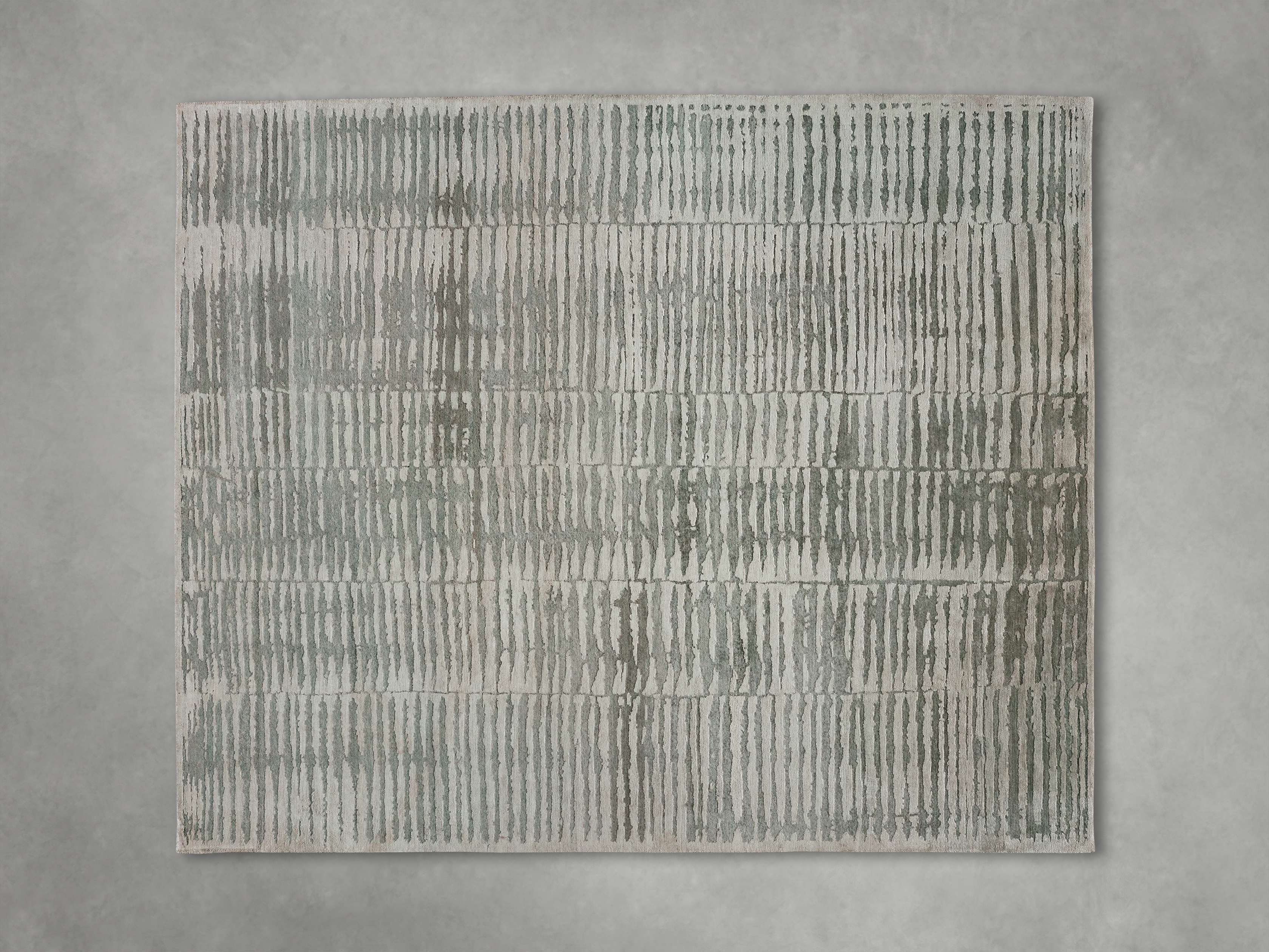 Artim Hand-Knotted Rug in Grey