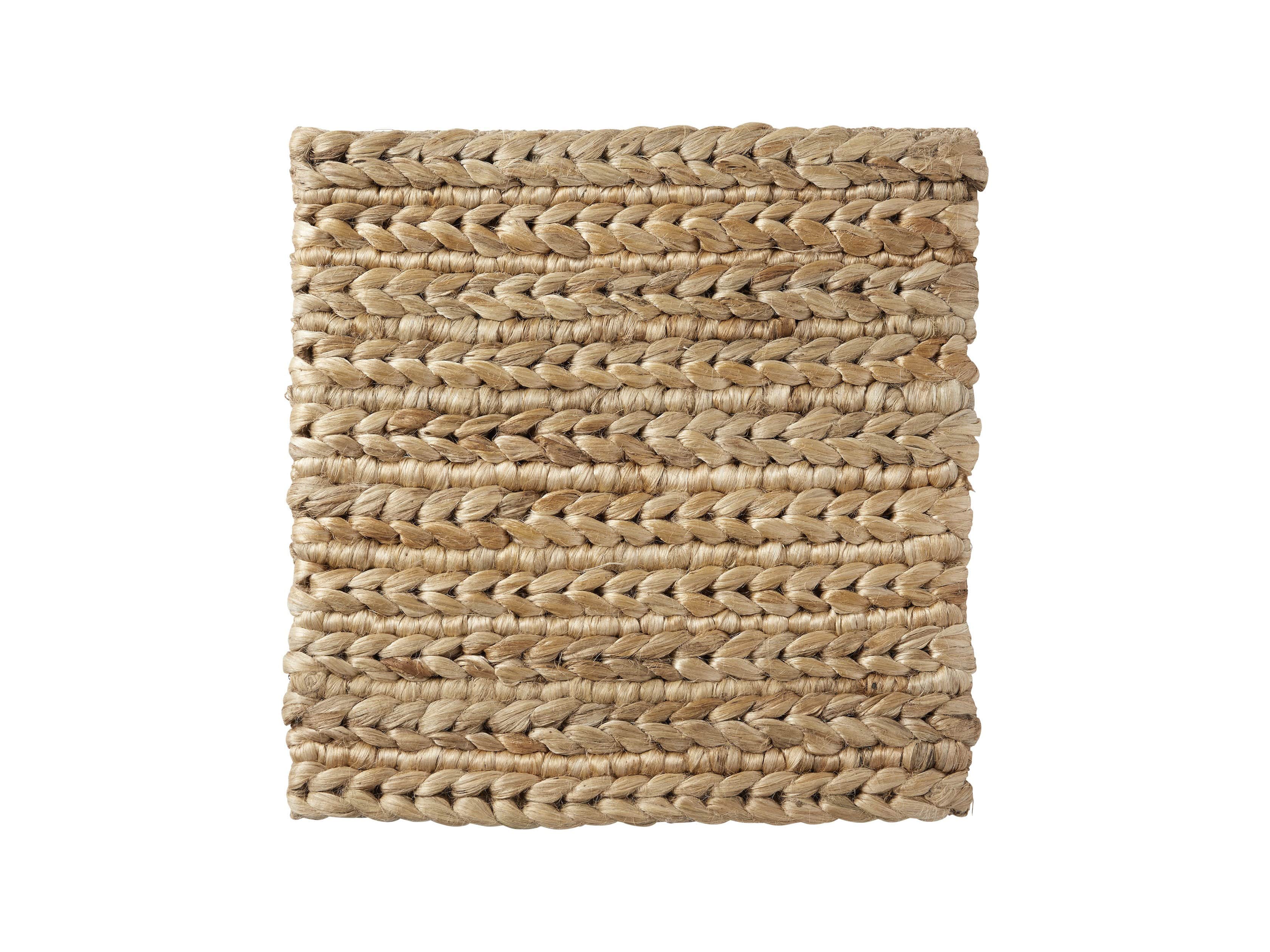 Braided Jute Handwoven 18" Rug Swatch