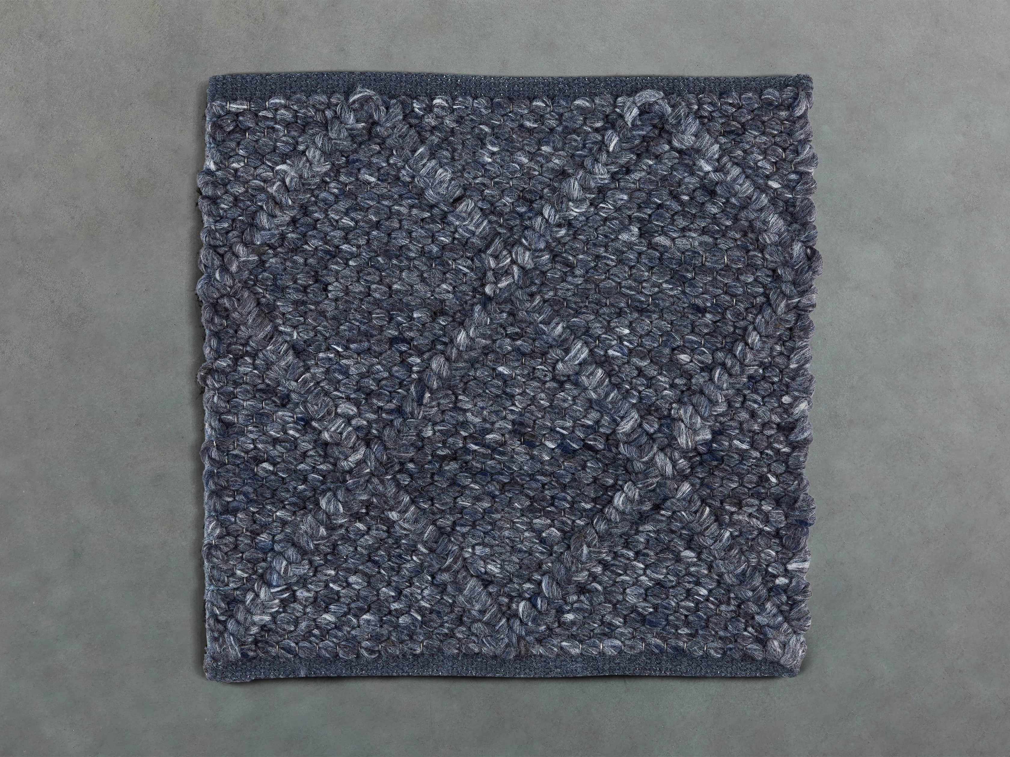 Canyon Rug Swatch in Indigo