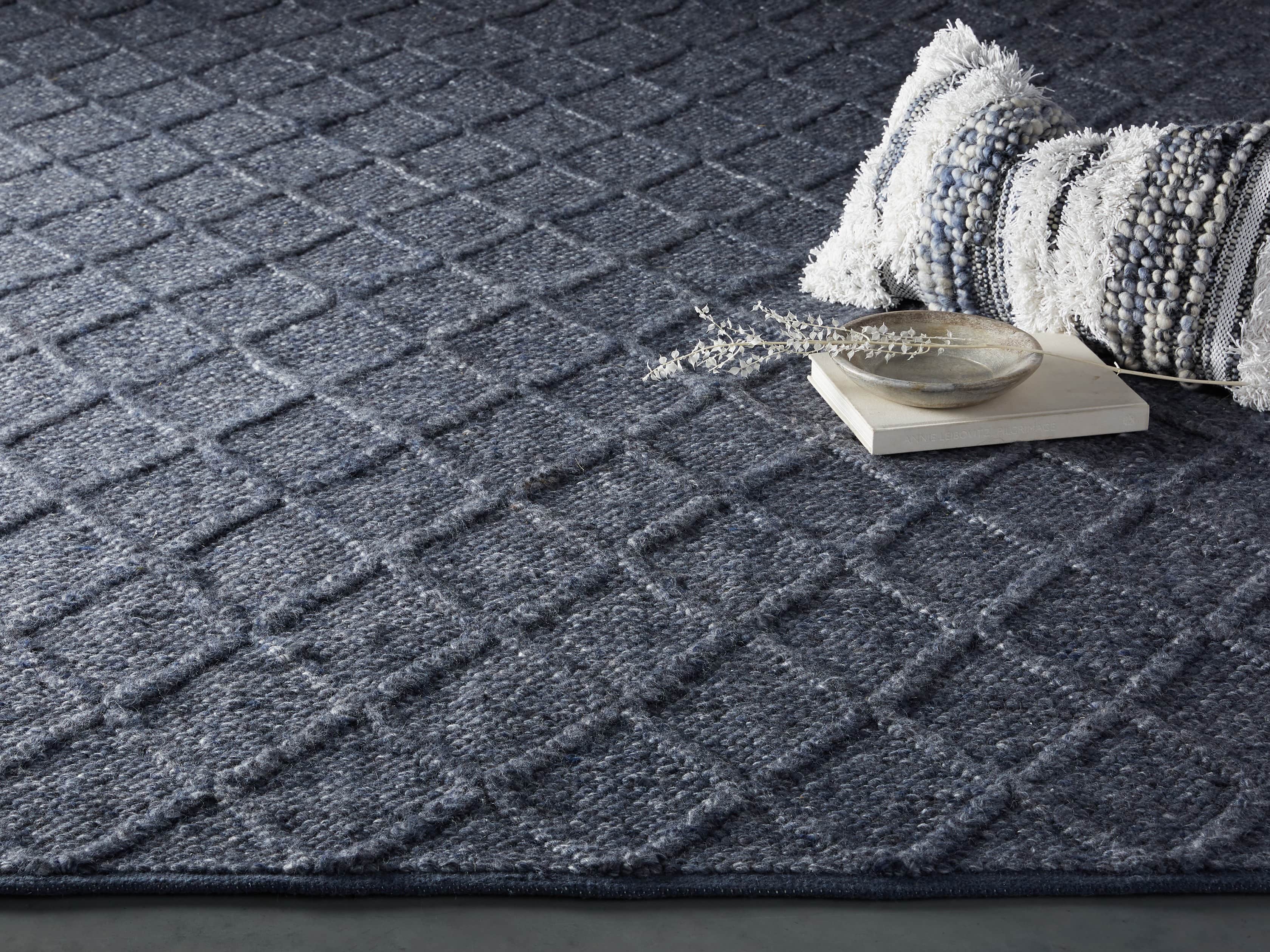 Canyon 6x9 Handwoven Rug in Indigo