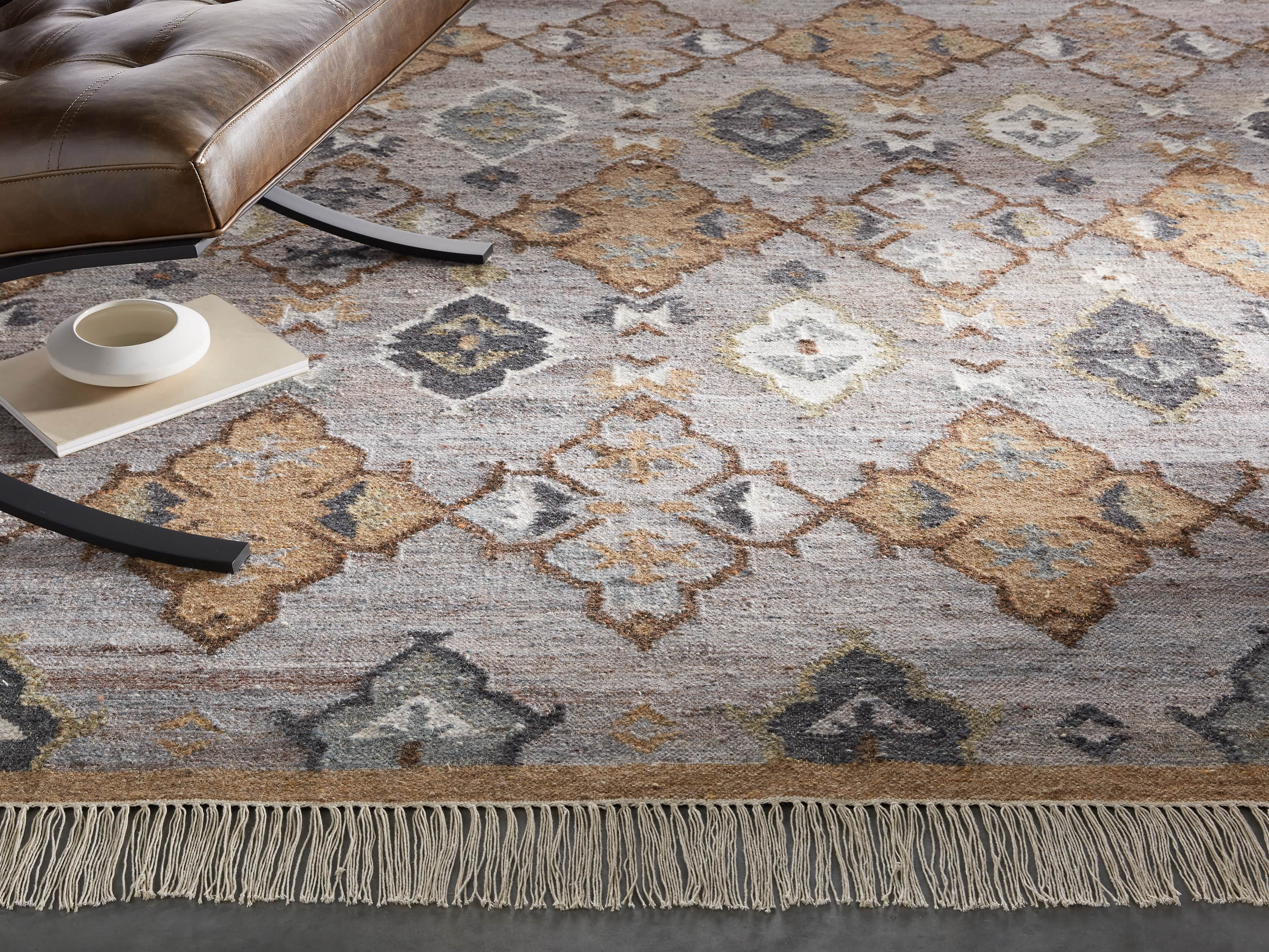 Lido 6' x 9' Flatweave Rug, slide 1 of 5