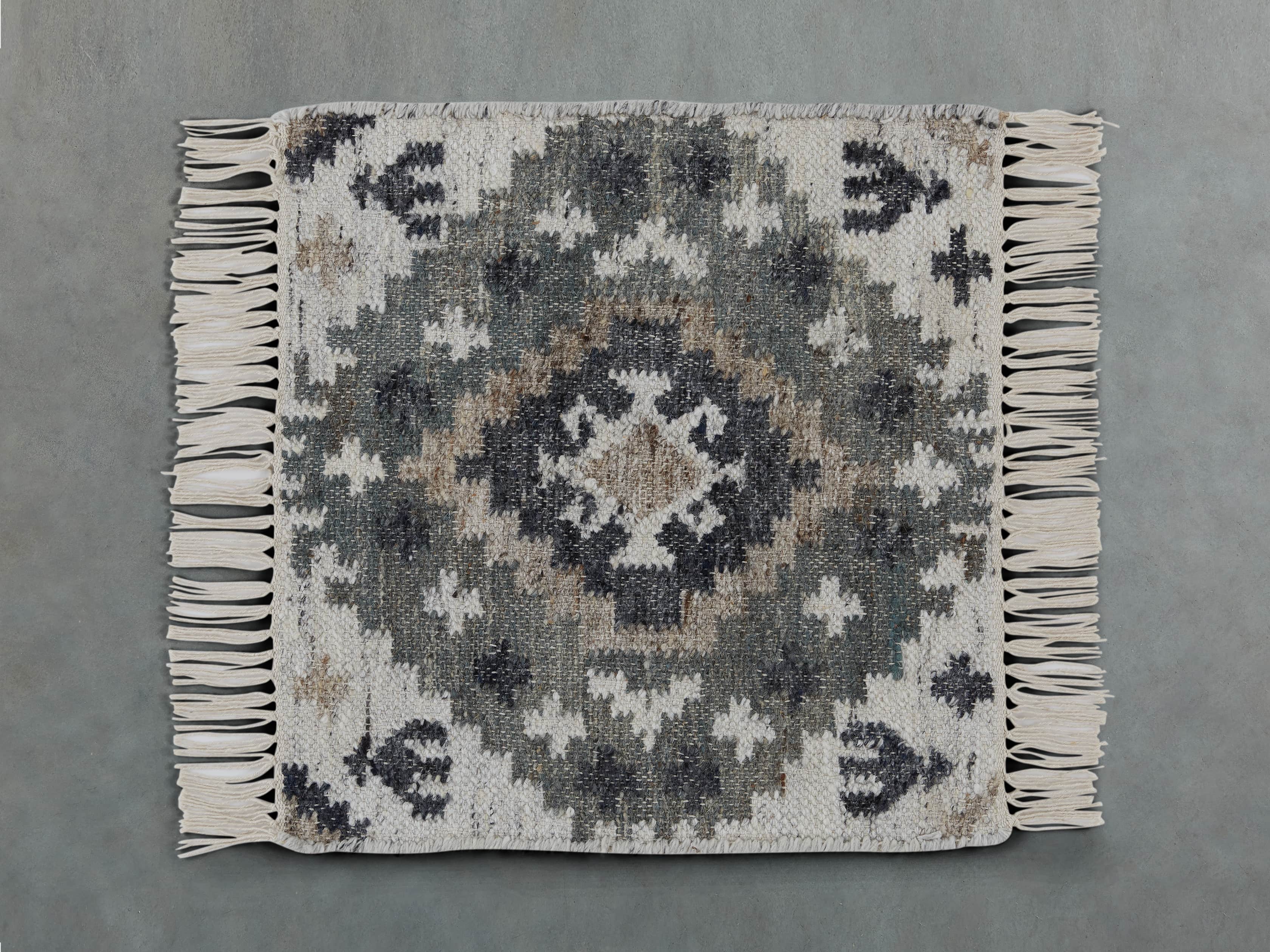 Tanner Rug swatch in Ivory/Taupe, slide 1 of 1