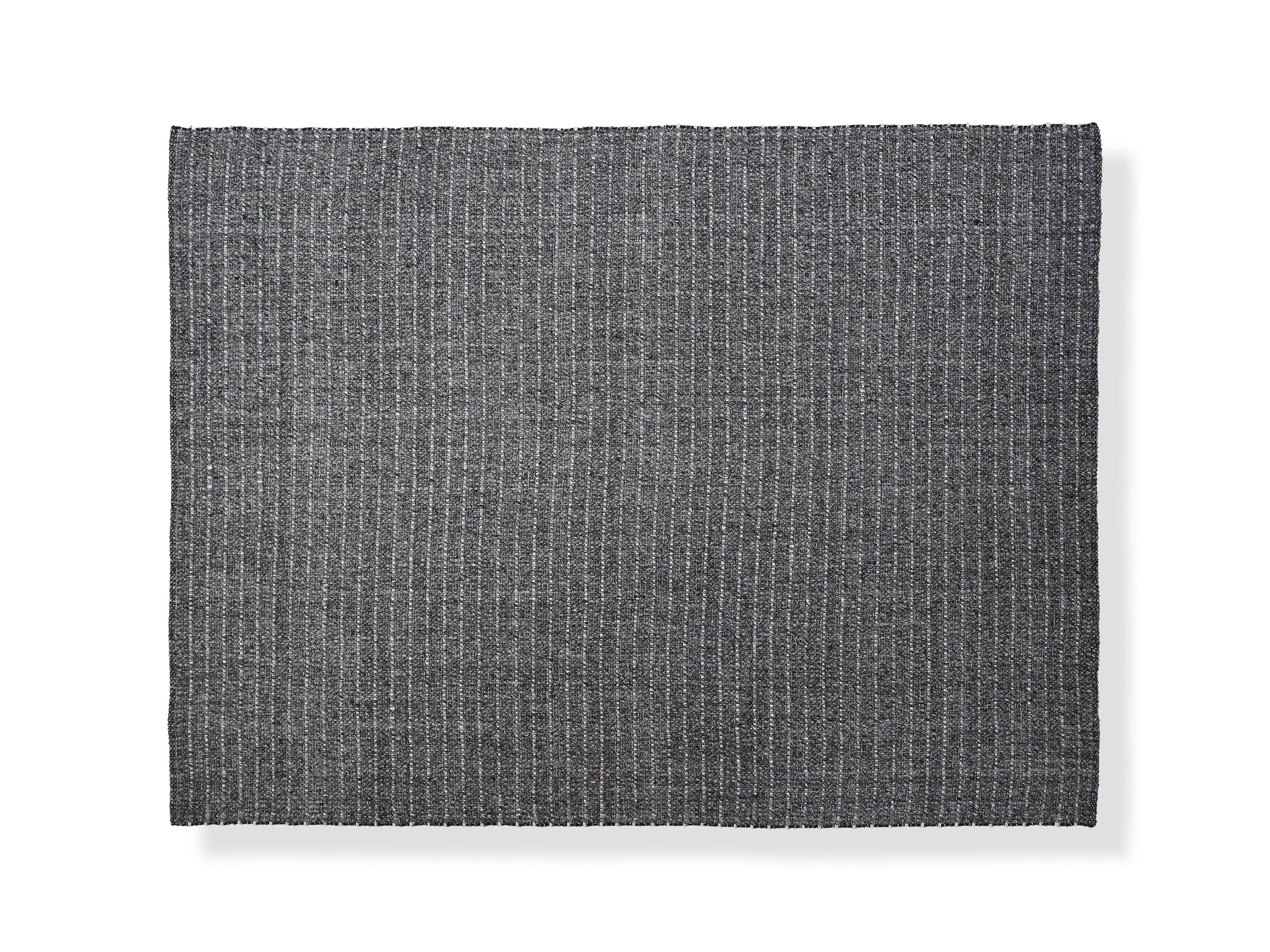 Valencia 6' x 9' Handwoven Rug in Graphite, slide 1 of 2