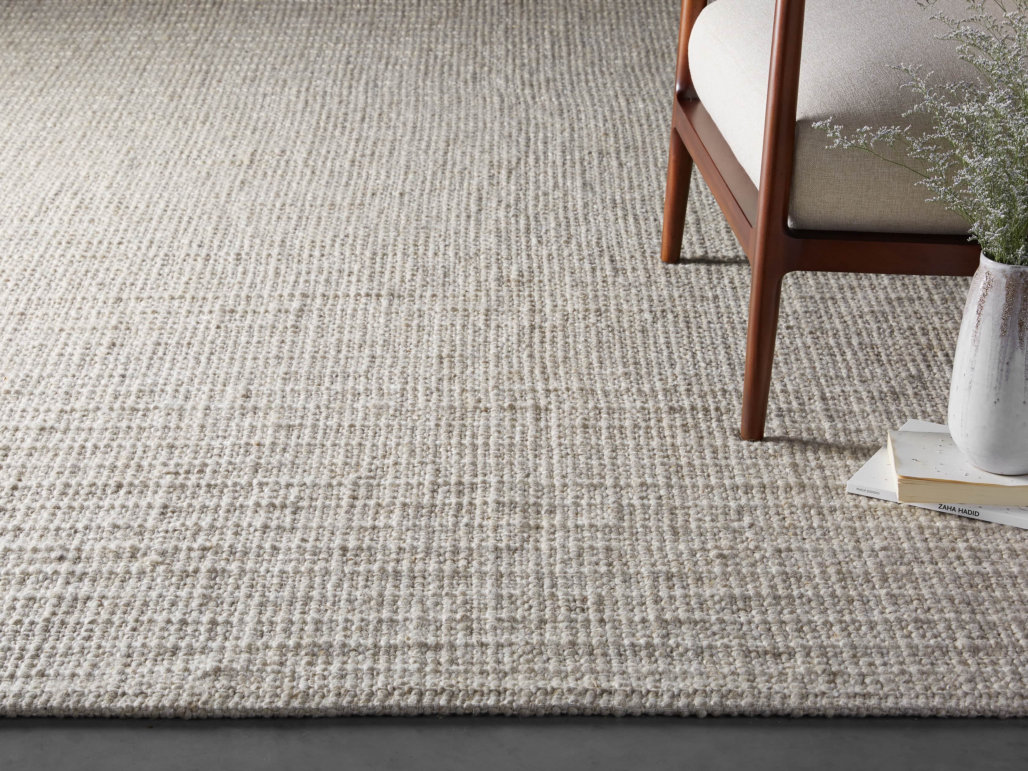 Valencia 6x9 Handwoven Rug in Linen, slide 1 of 6