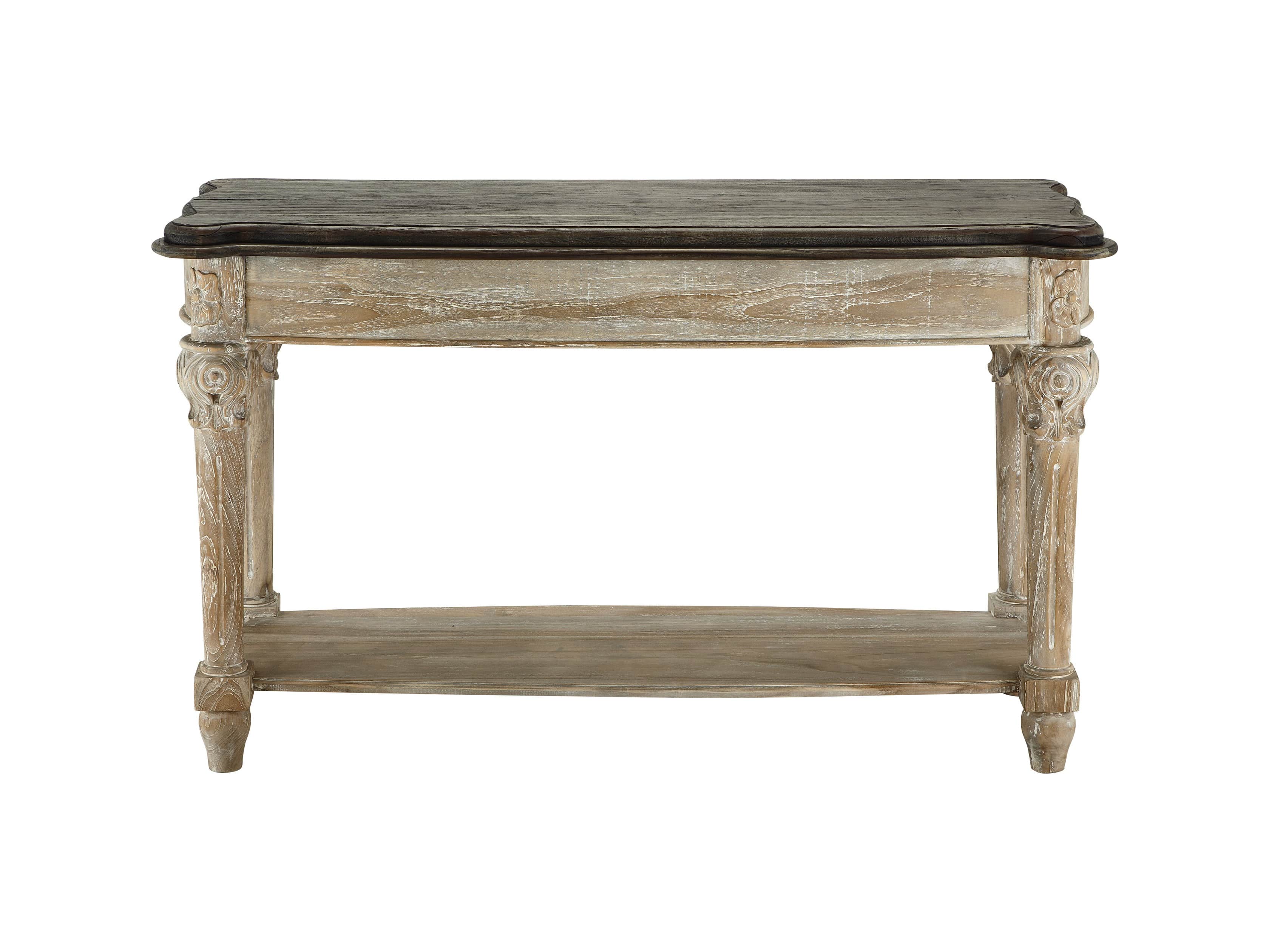 Teak 54" Console Table