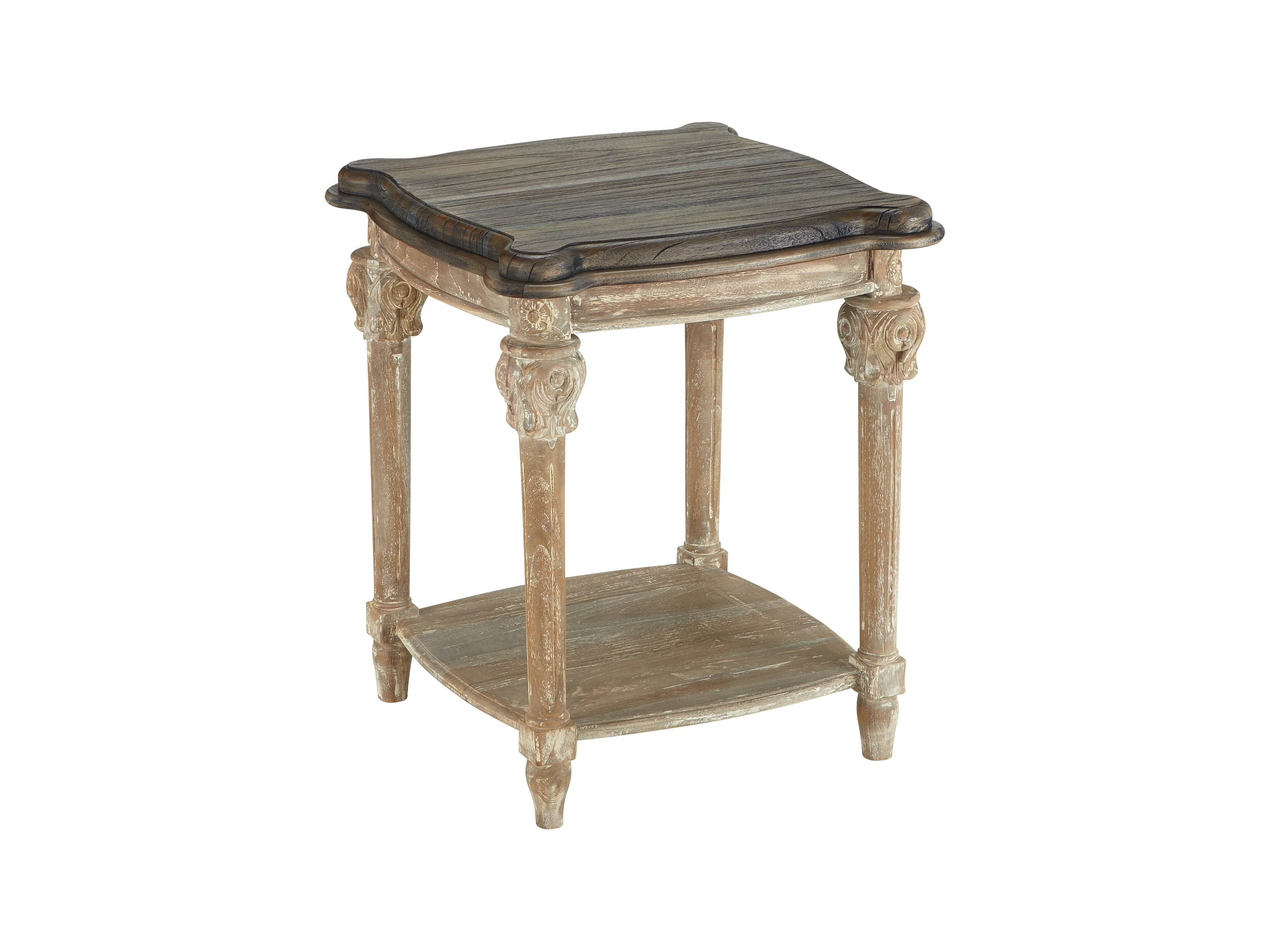 Teak 22" End Table