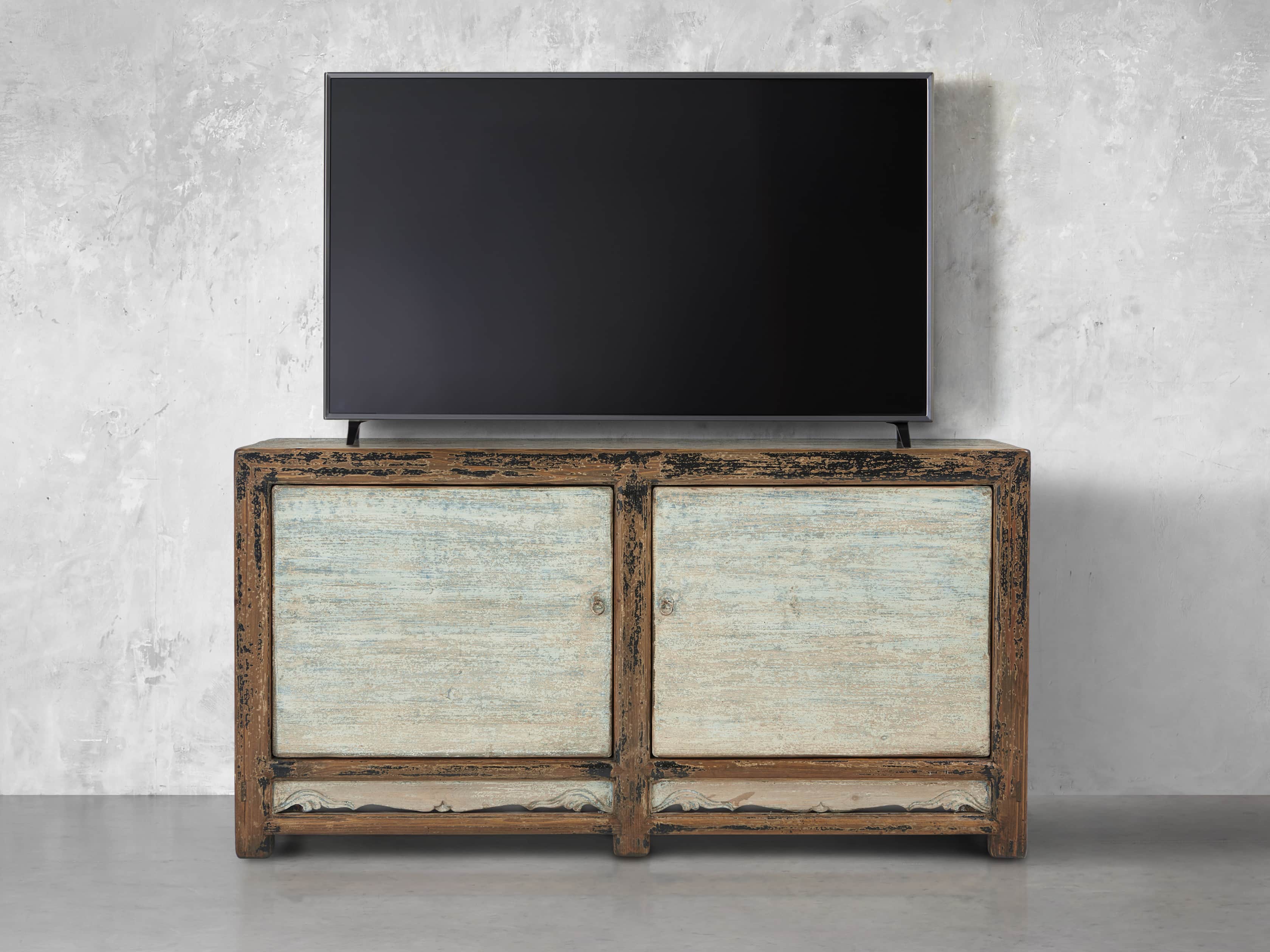 Waverly Medium Blue 2 Door Cabinet